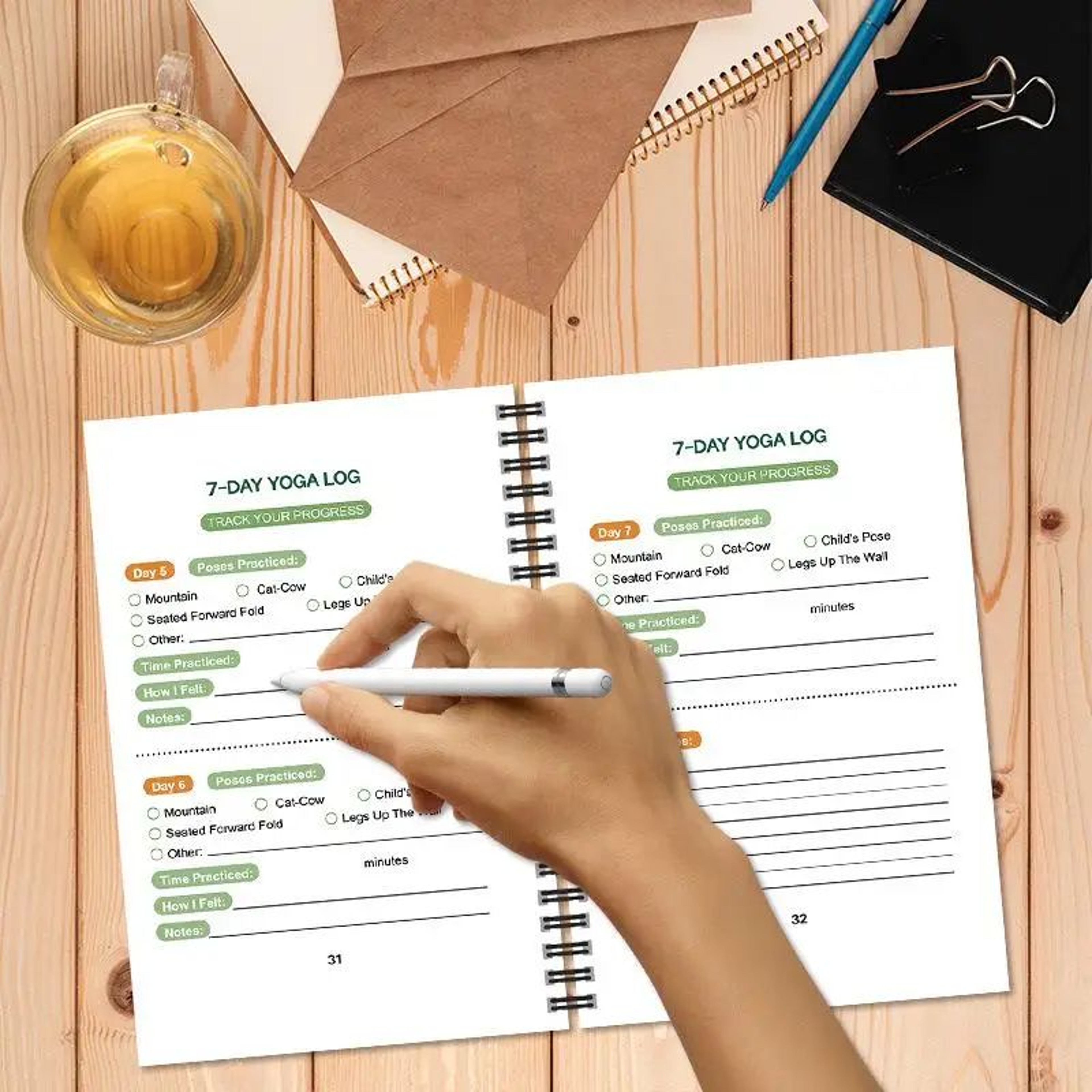 Chair Yoga Exercise Book For Seniors 10