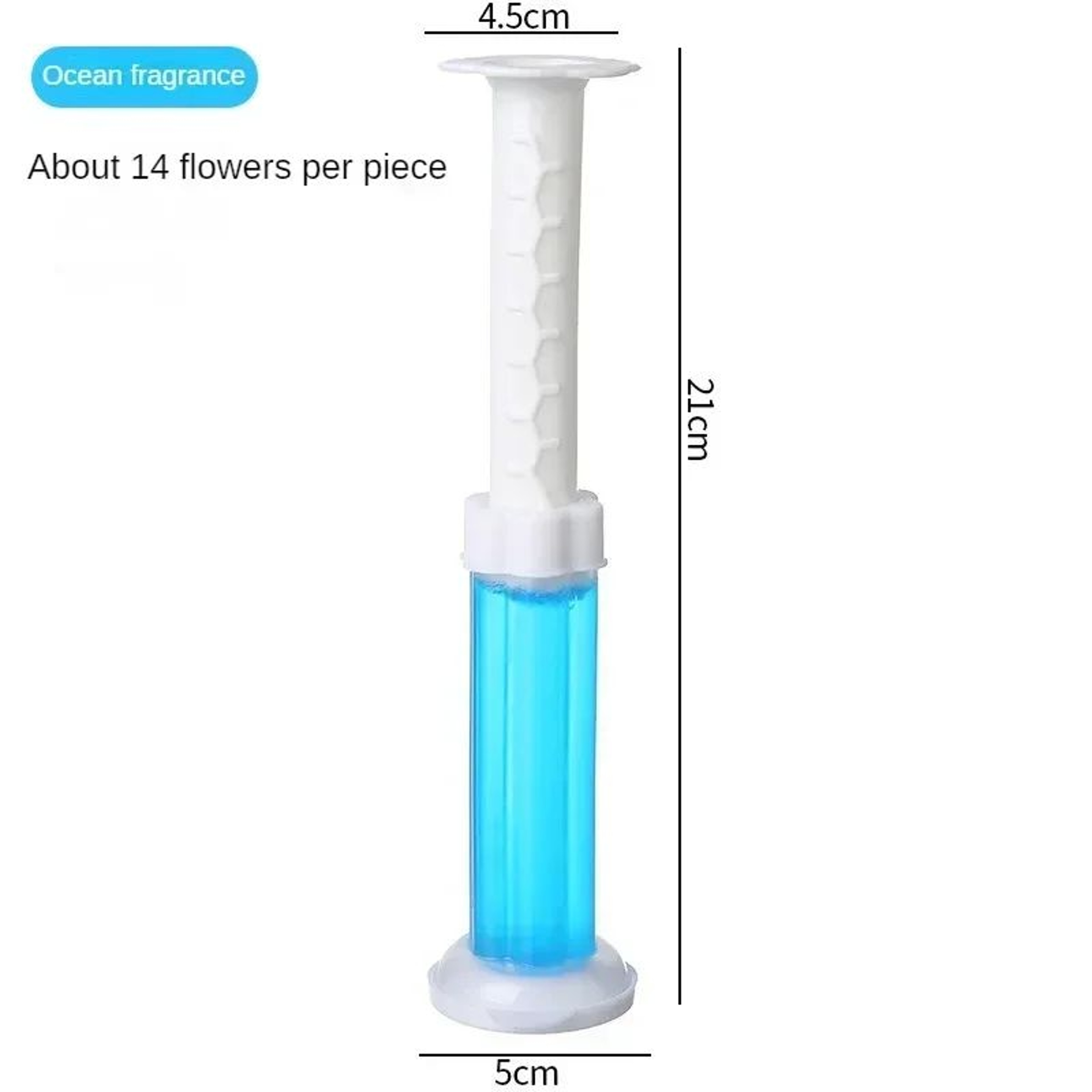 Floral Toilet Cleaning Gel Deodorizer 12