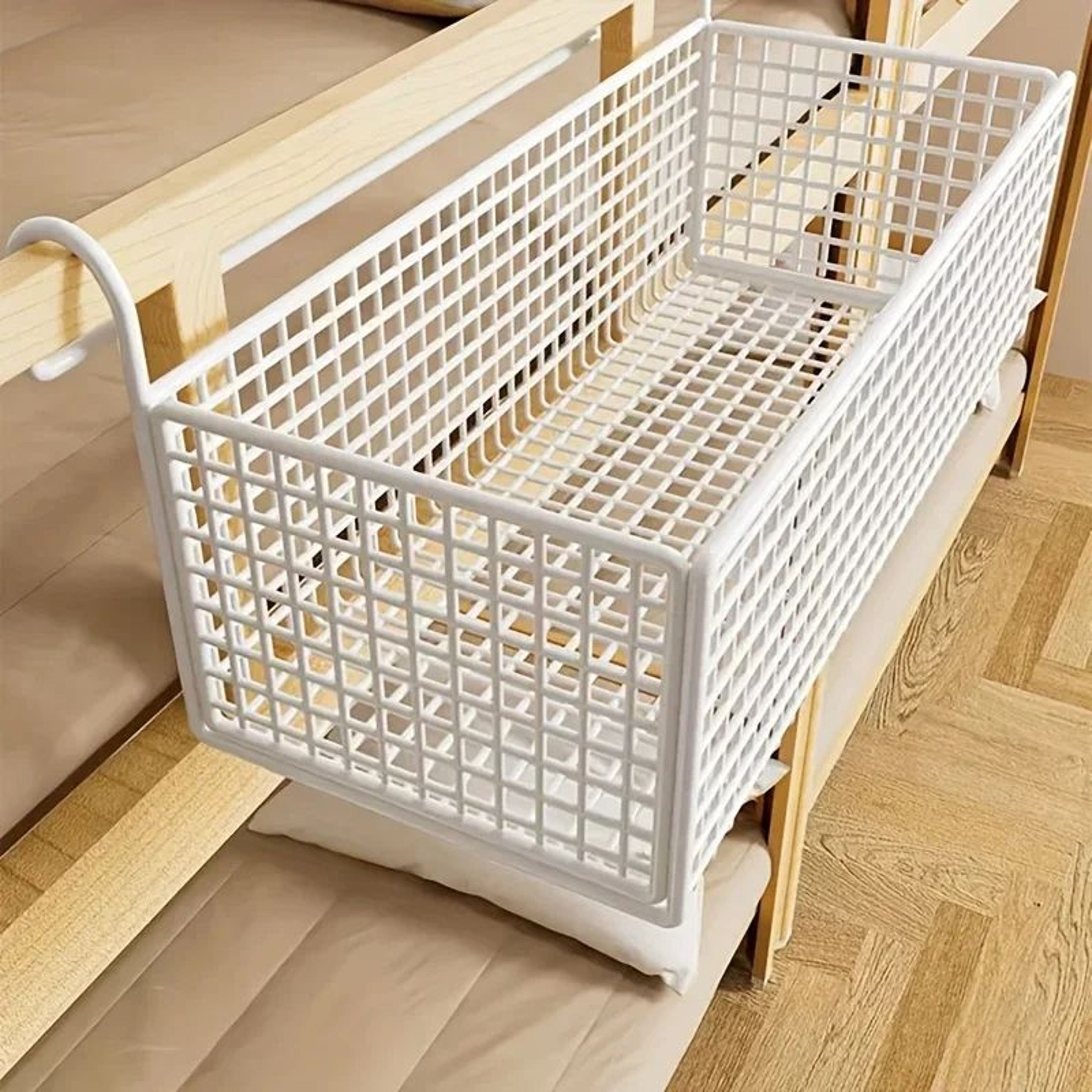 Space Saving Bedside Storage Rack 1
