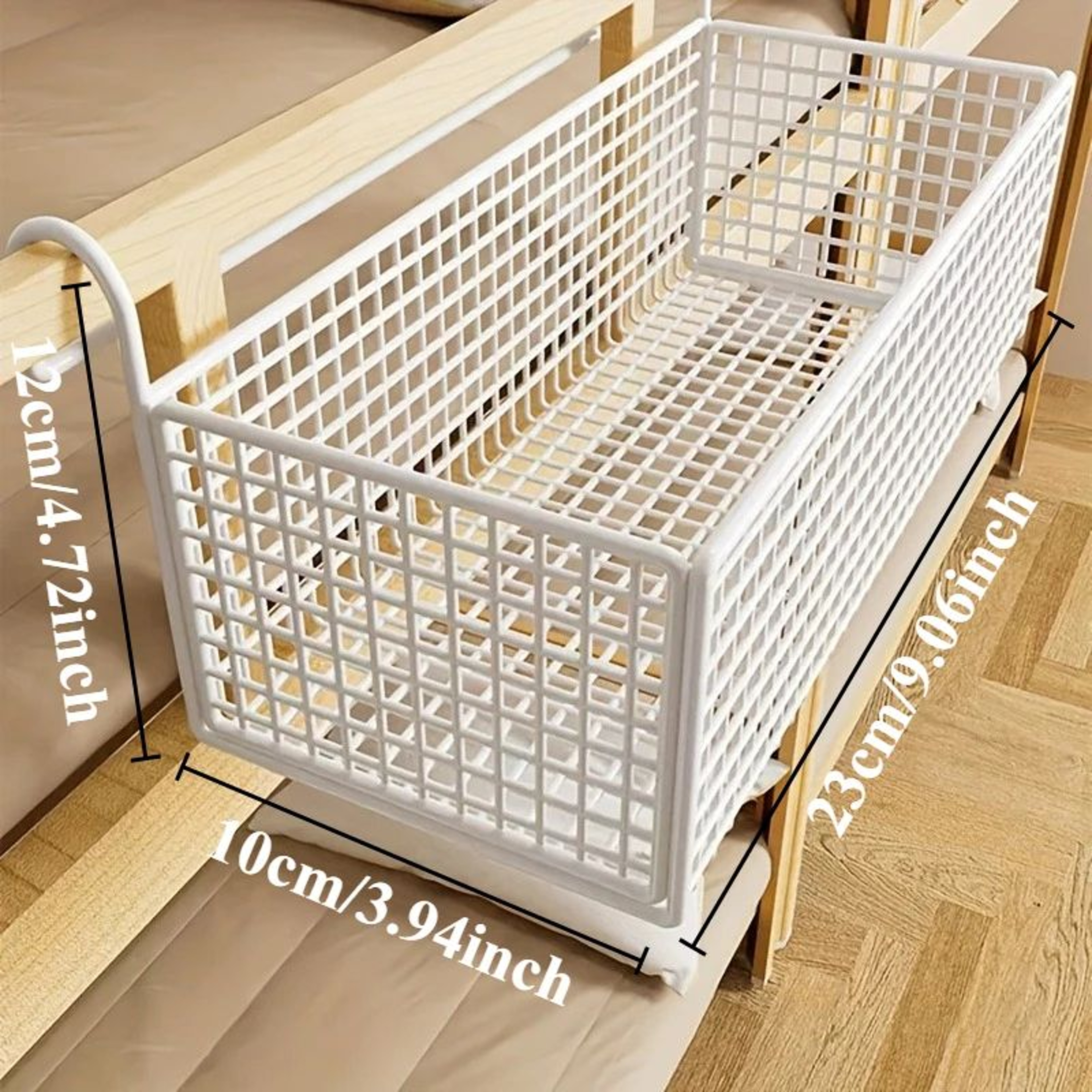 Space Saving Bedside Storage Rack 4