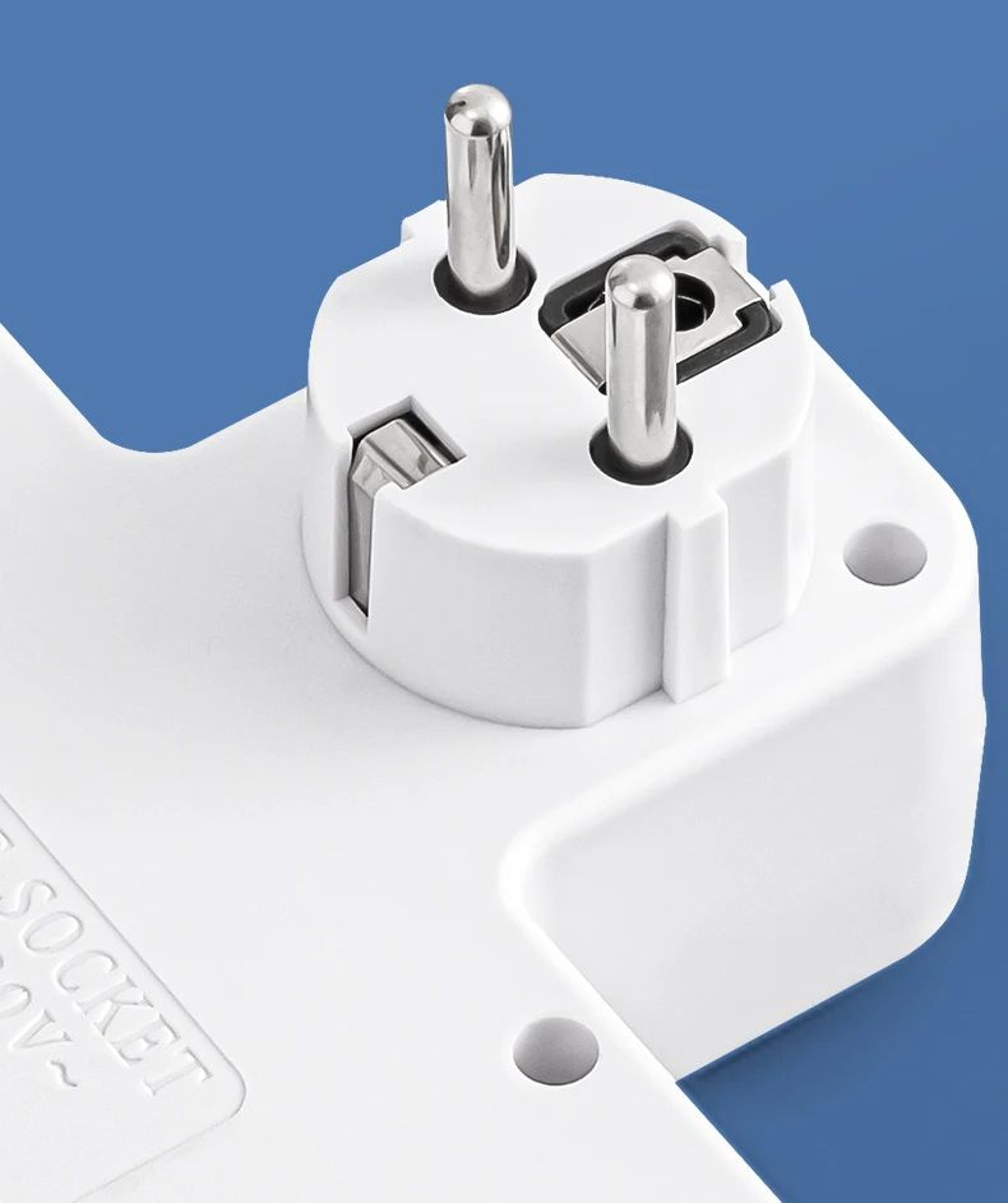 Multi Socket Wall Outlet With USB Ports 5
