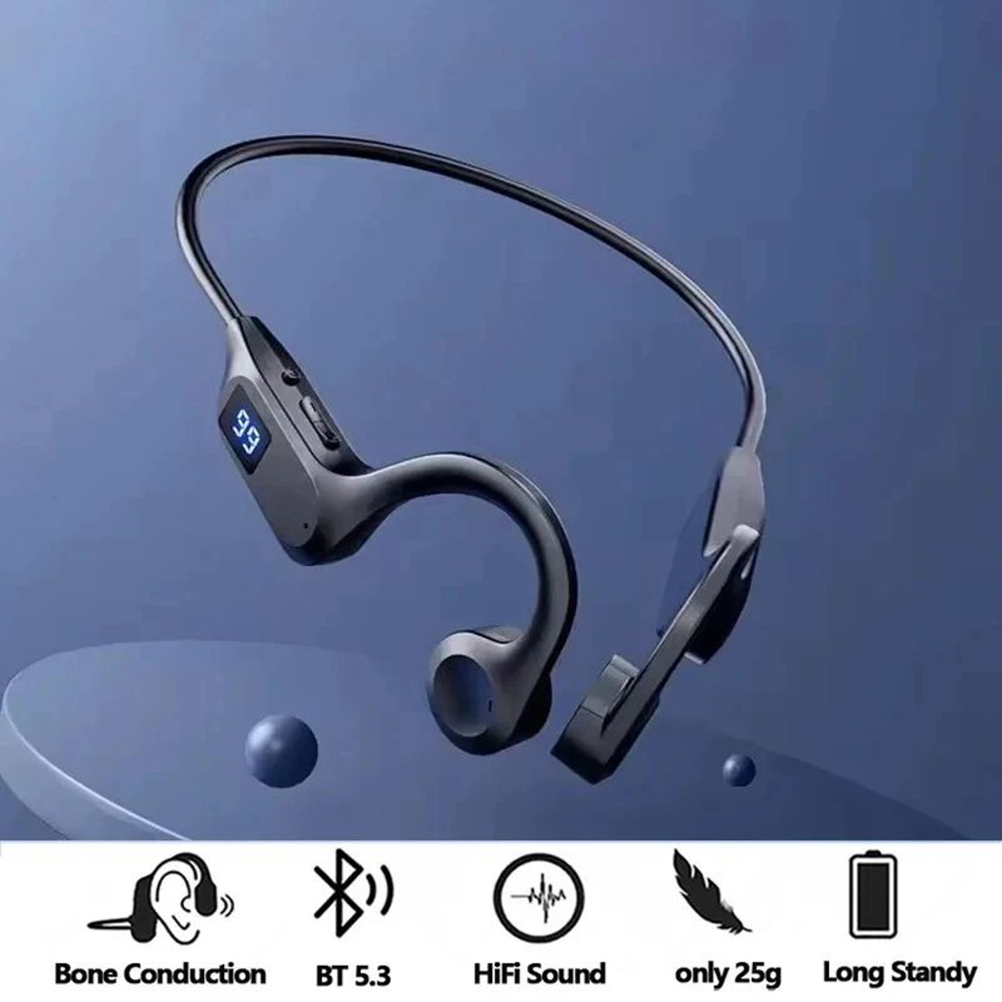 Bone Conduction Wireless Sport Earphones 7