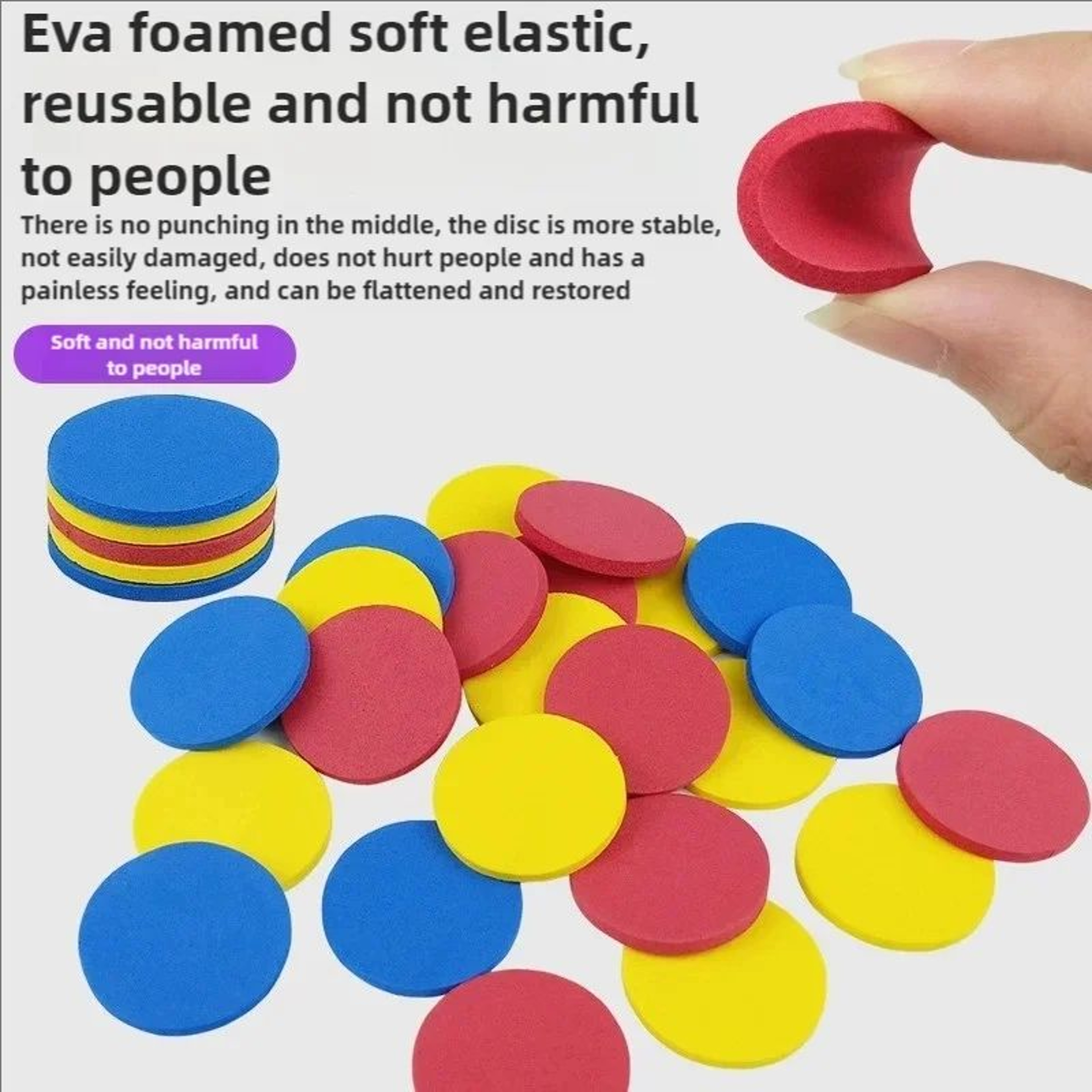 Double Player Flying Disc Shooter Toy 1