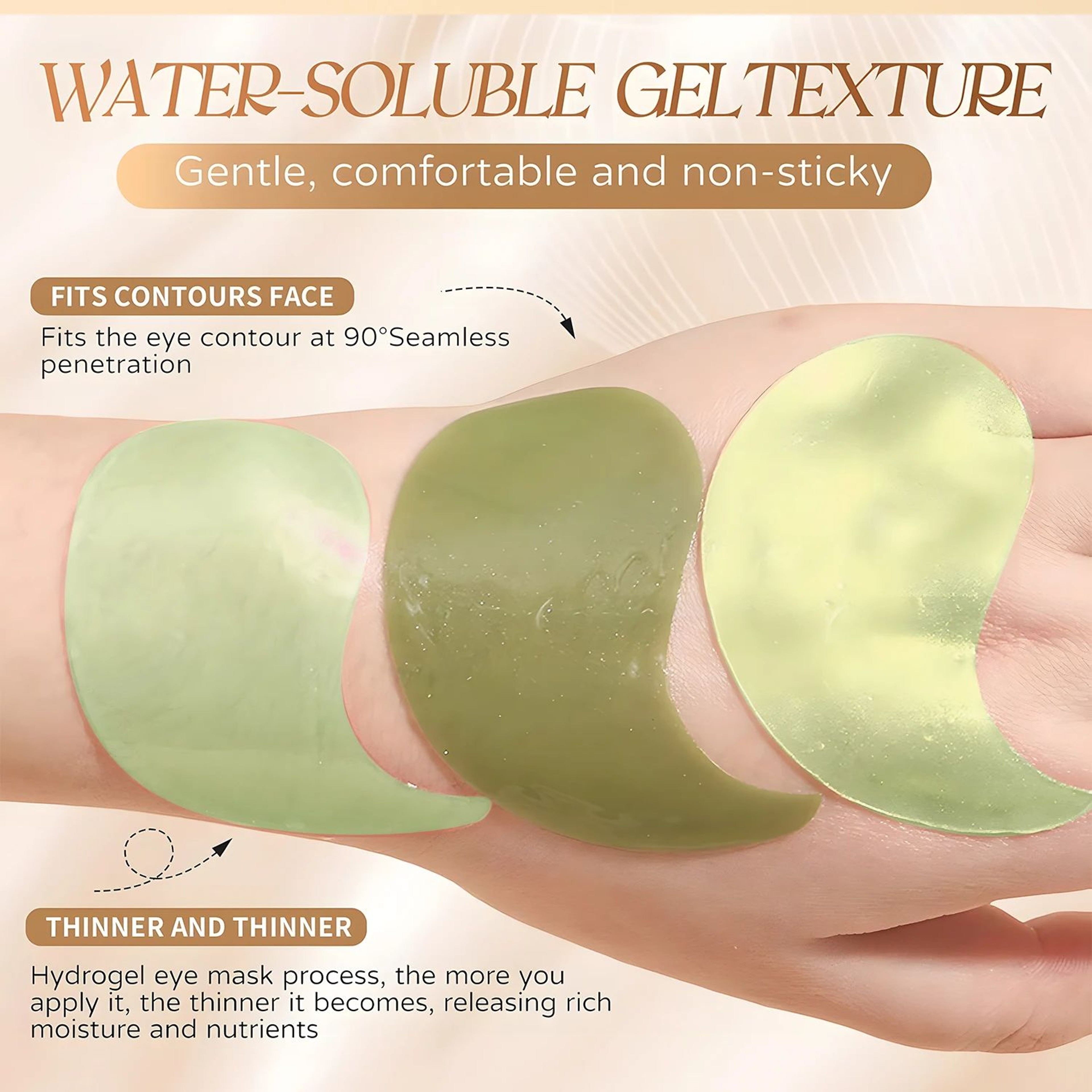 Seaweed Hyaluronic Acid Eye Mask Patches 10