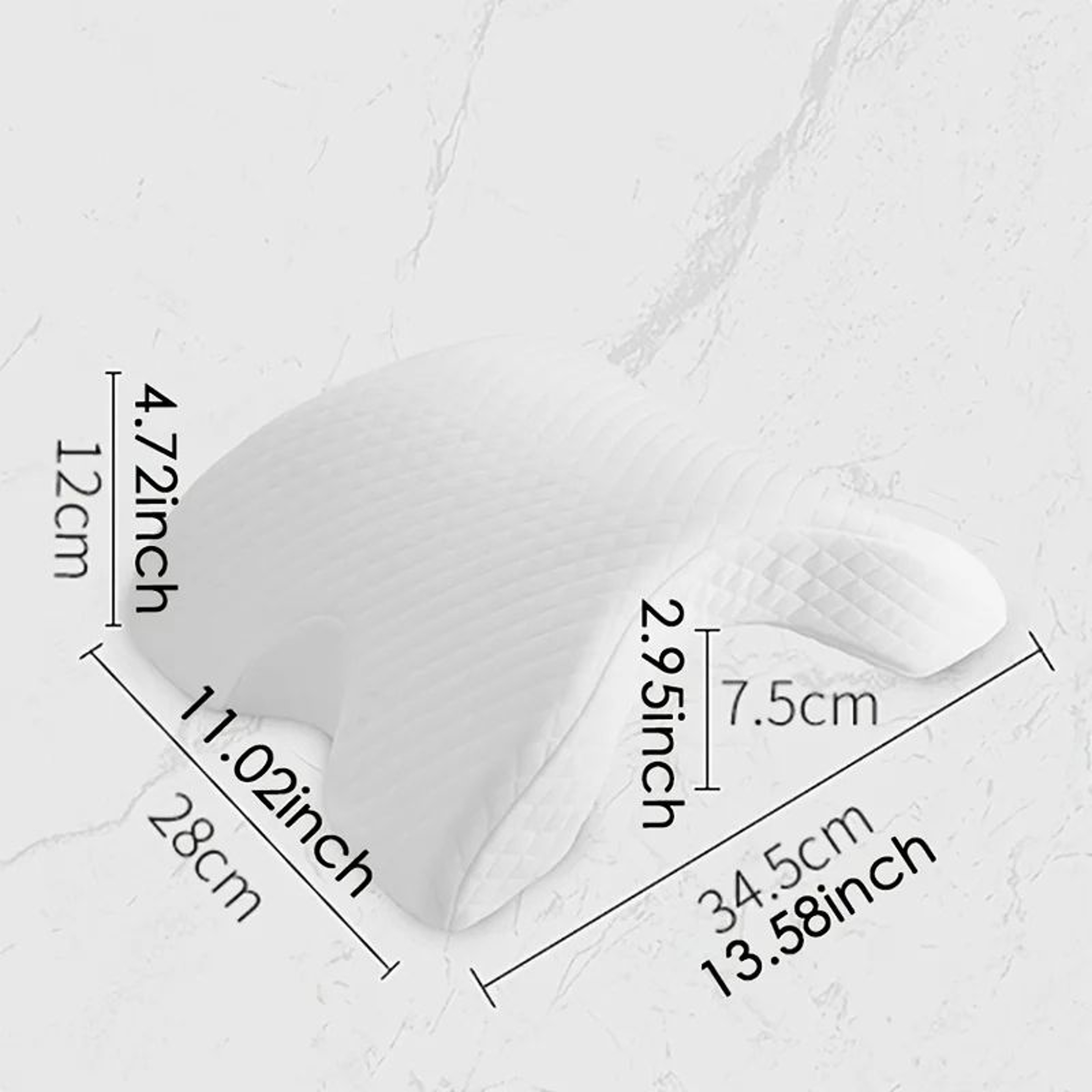 Memory Foam Arm Cuddle Sleeping Pillow 2