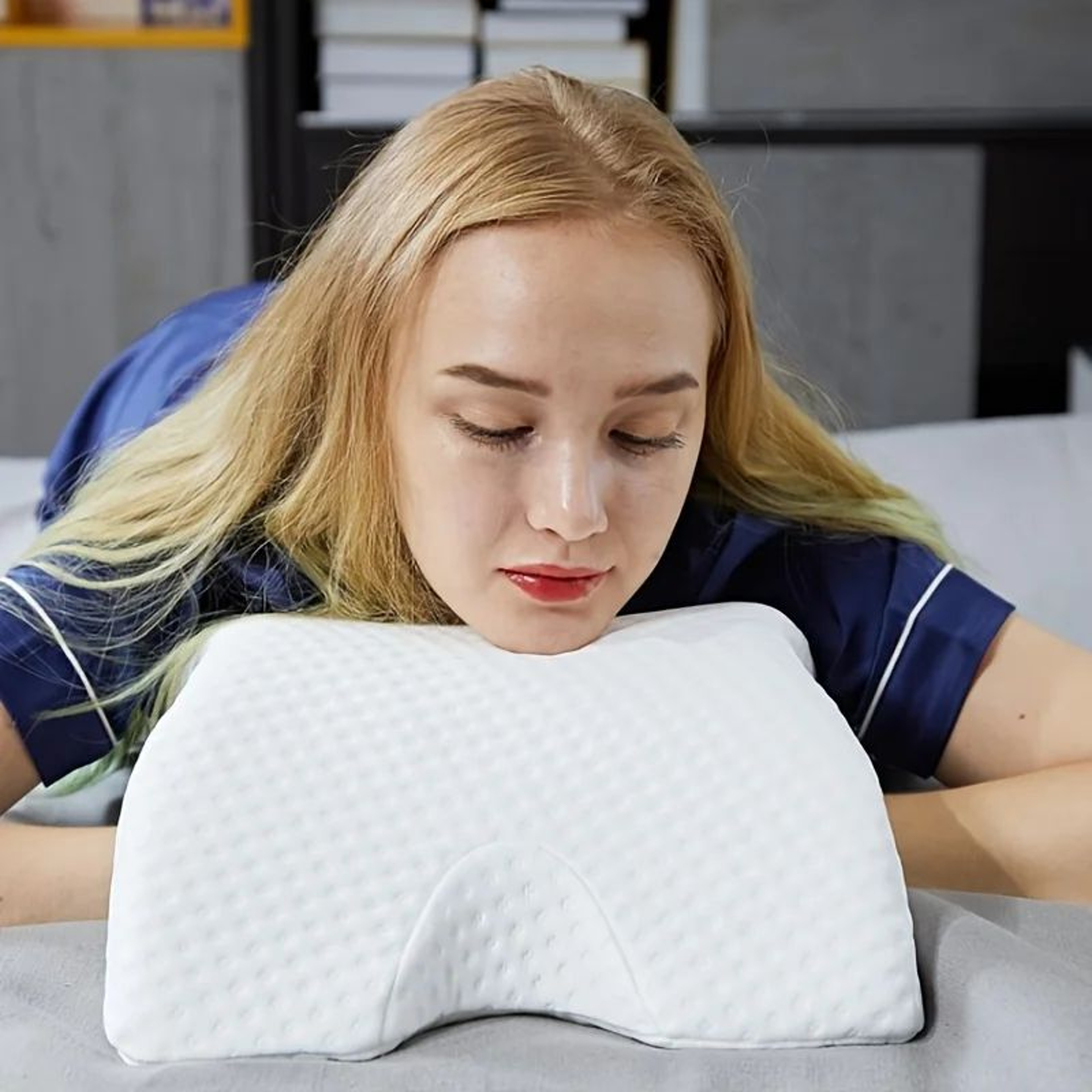 Memory Foam Arm Cuddle Sleeping Pillow 5