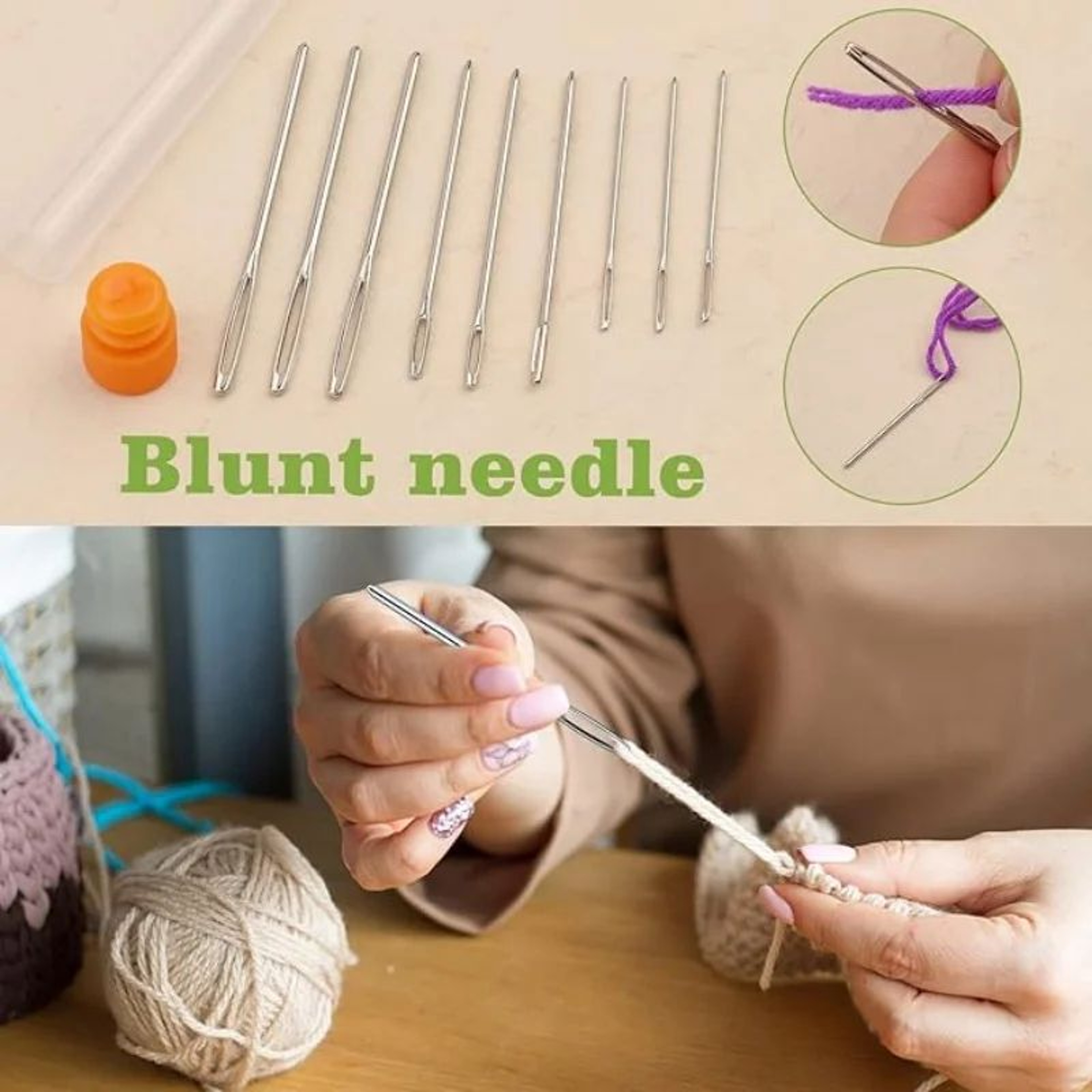 54 Piece Crochet Needle Kit With Case 8