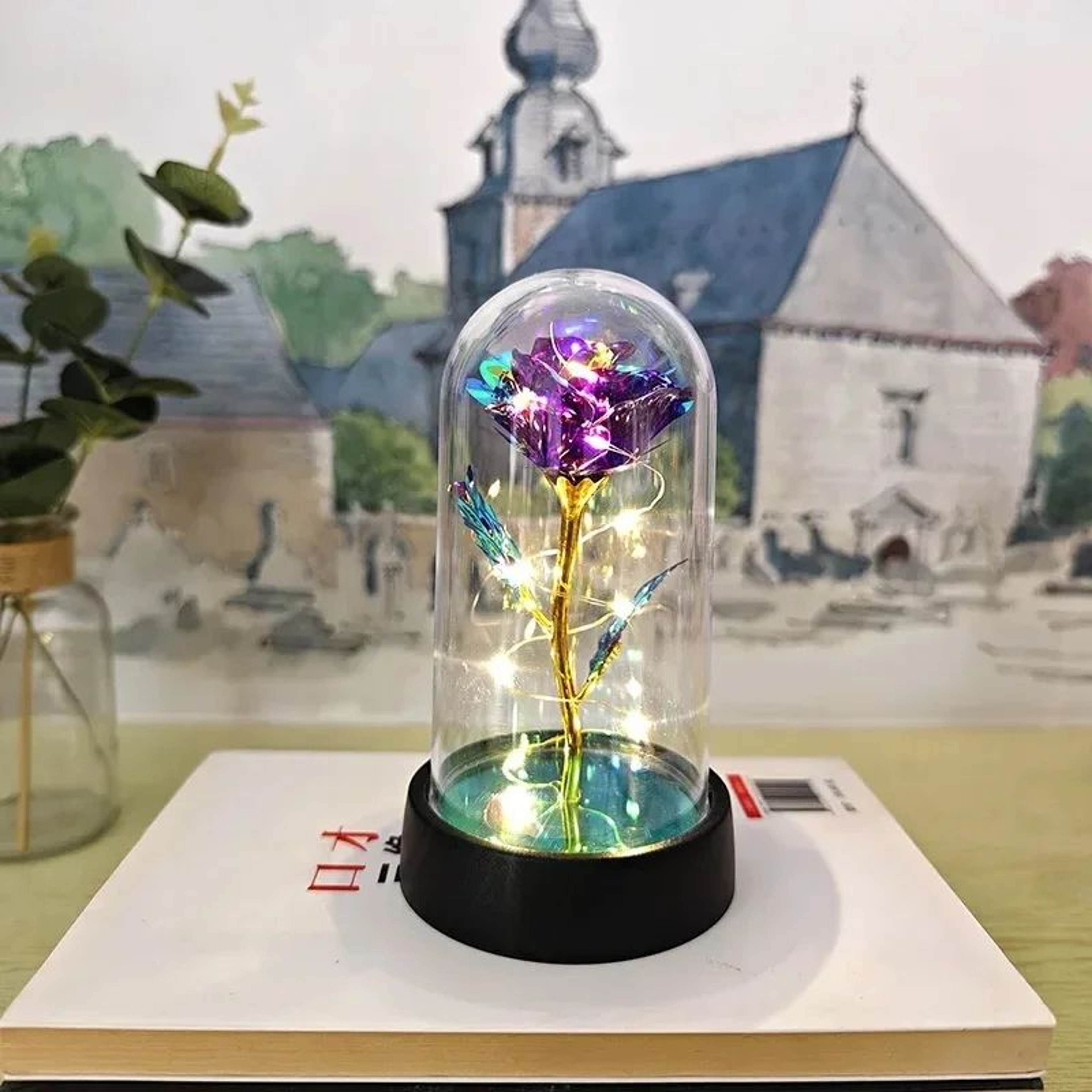 Eternal LED Rose Flower Gift 9