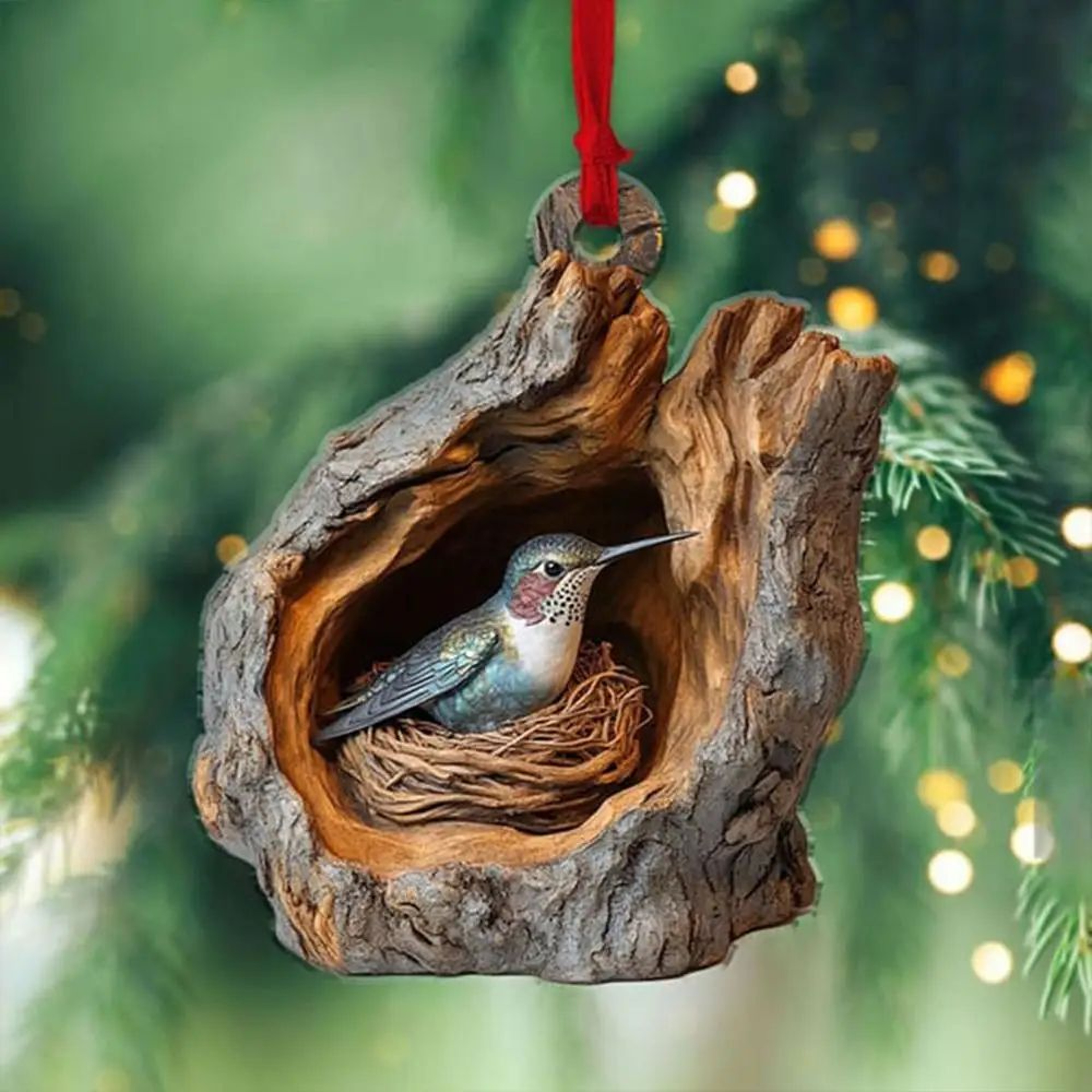 Christmas Animal Acrylic Pendant Ornaments 10
