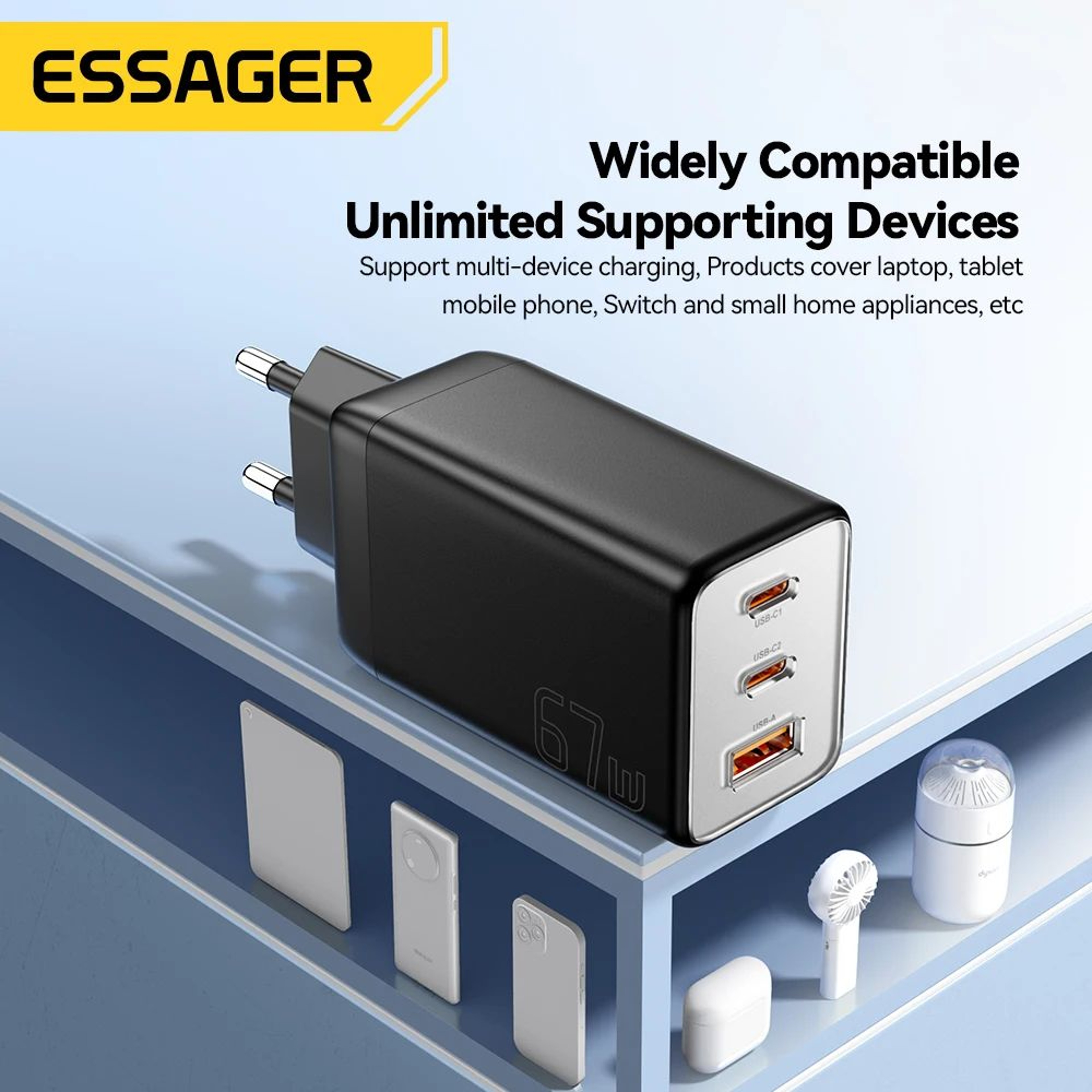 67W GaN Fast Charger 3