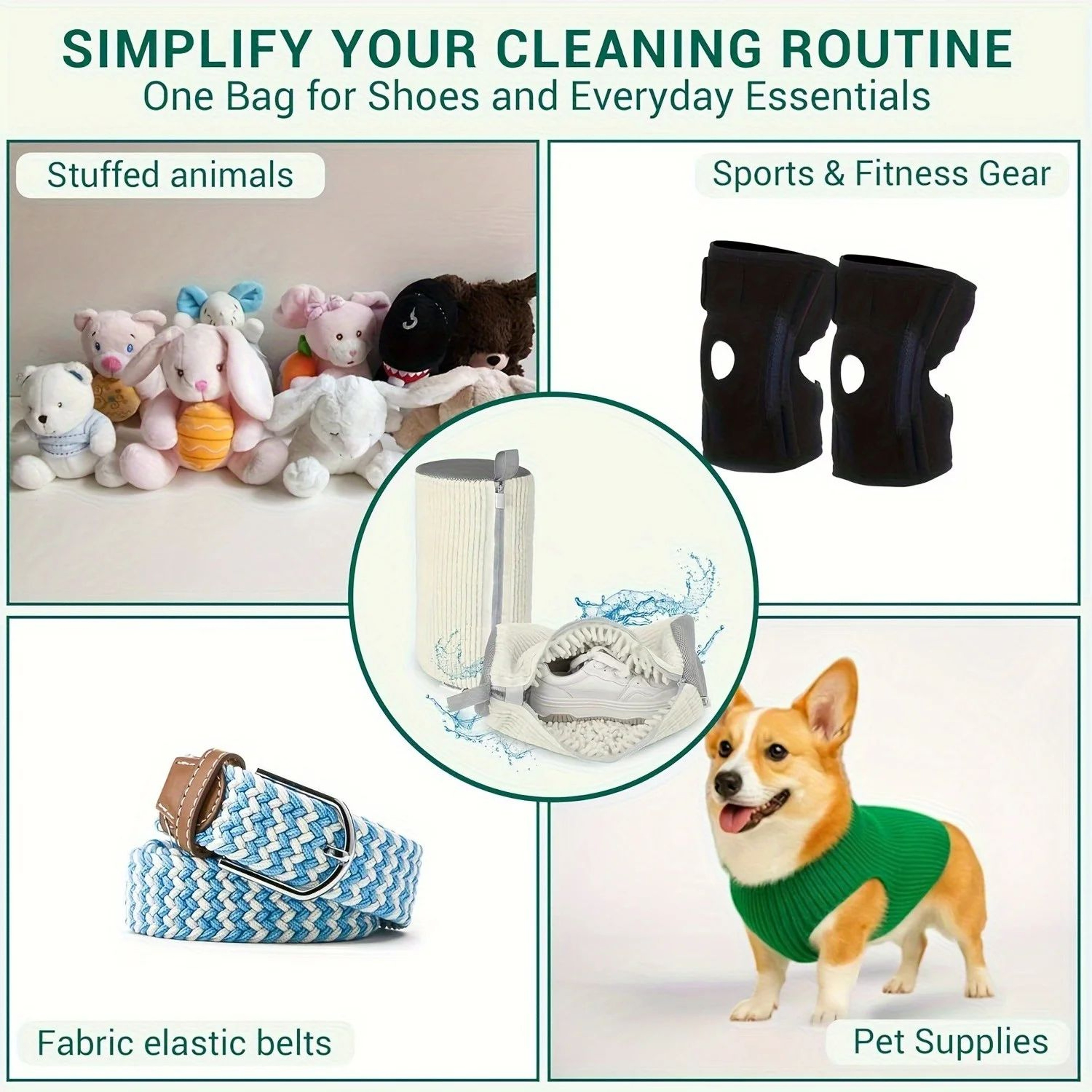 Shoe Washing Laundry Bags Set Of 2 5