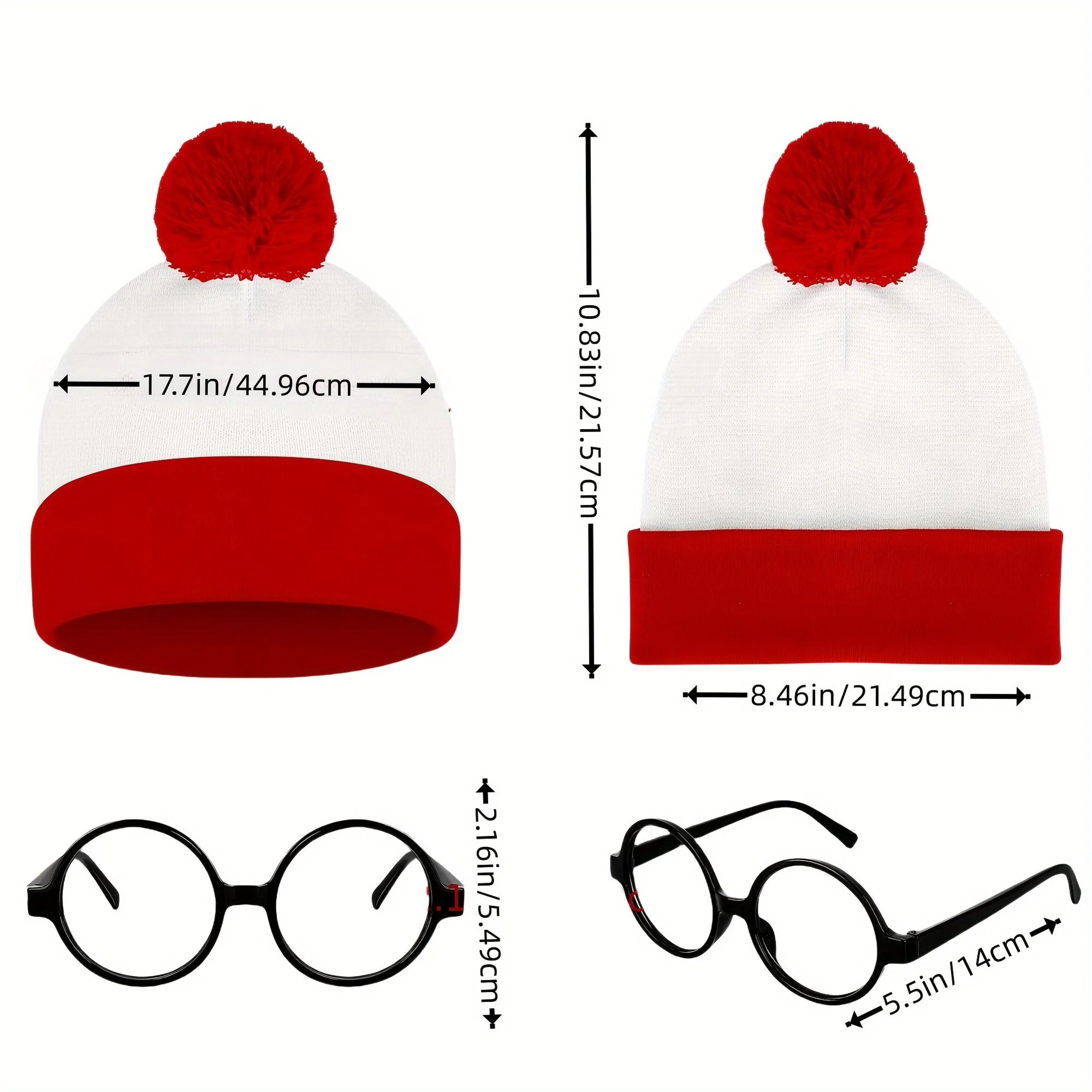 Festive Knit Pom Beanie 2