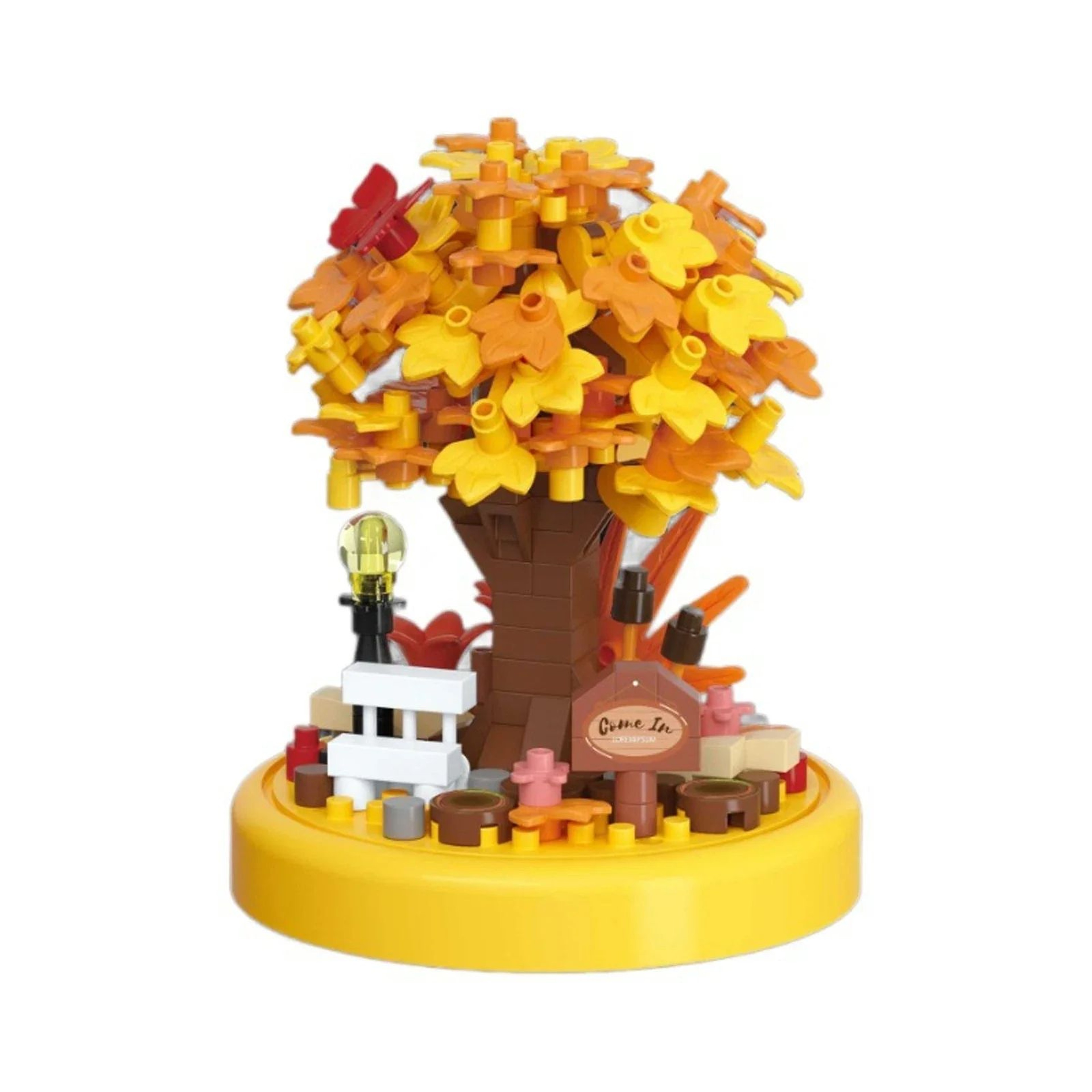 Mini Sakura Tree Block Model 2