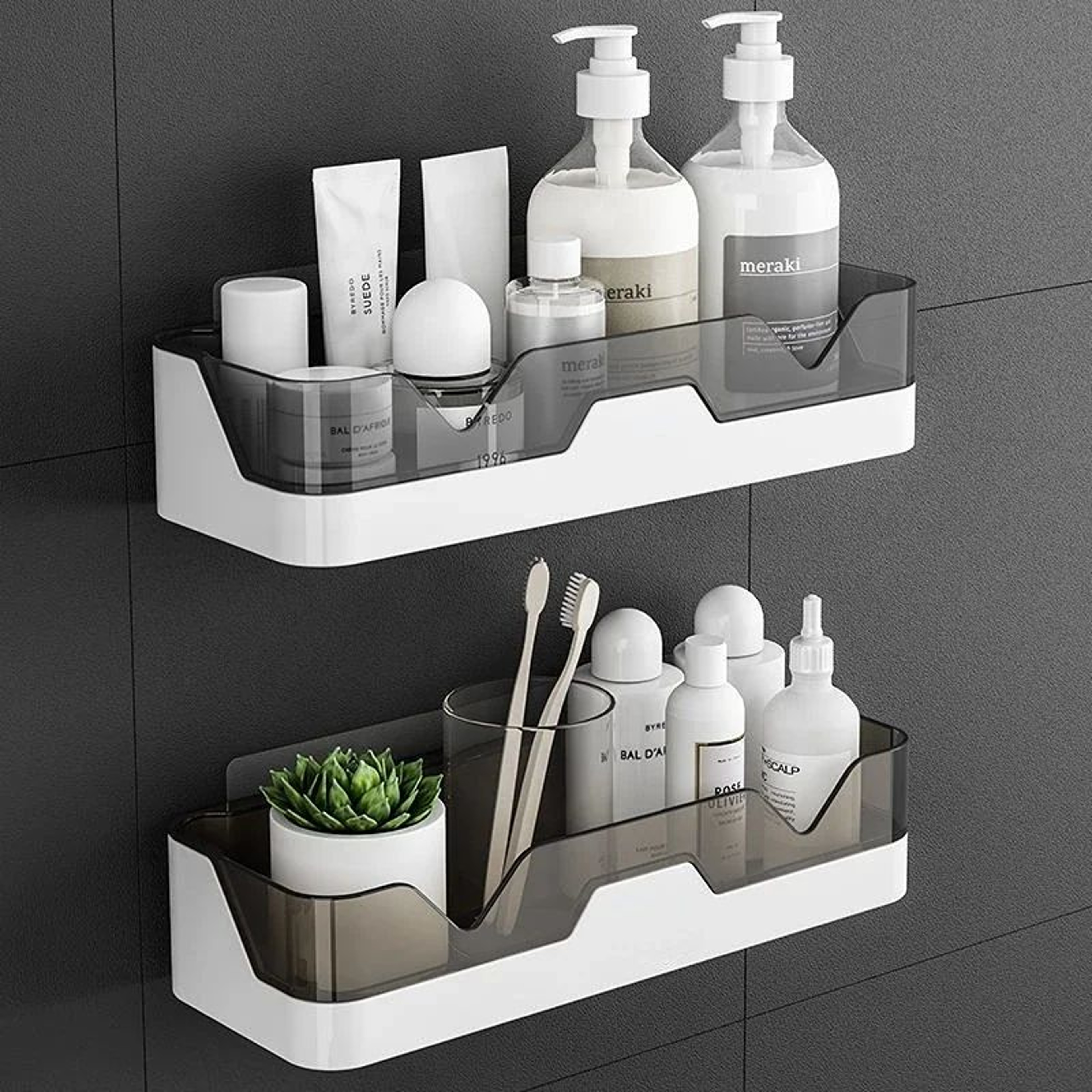 No Drill Shower Corner Shelf 0