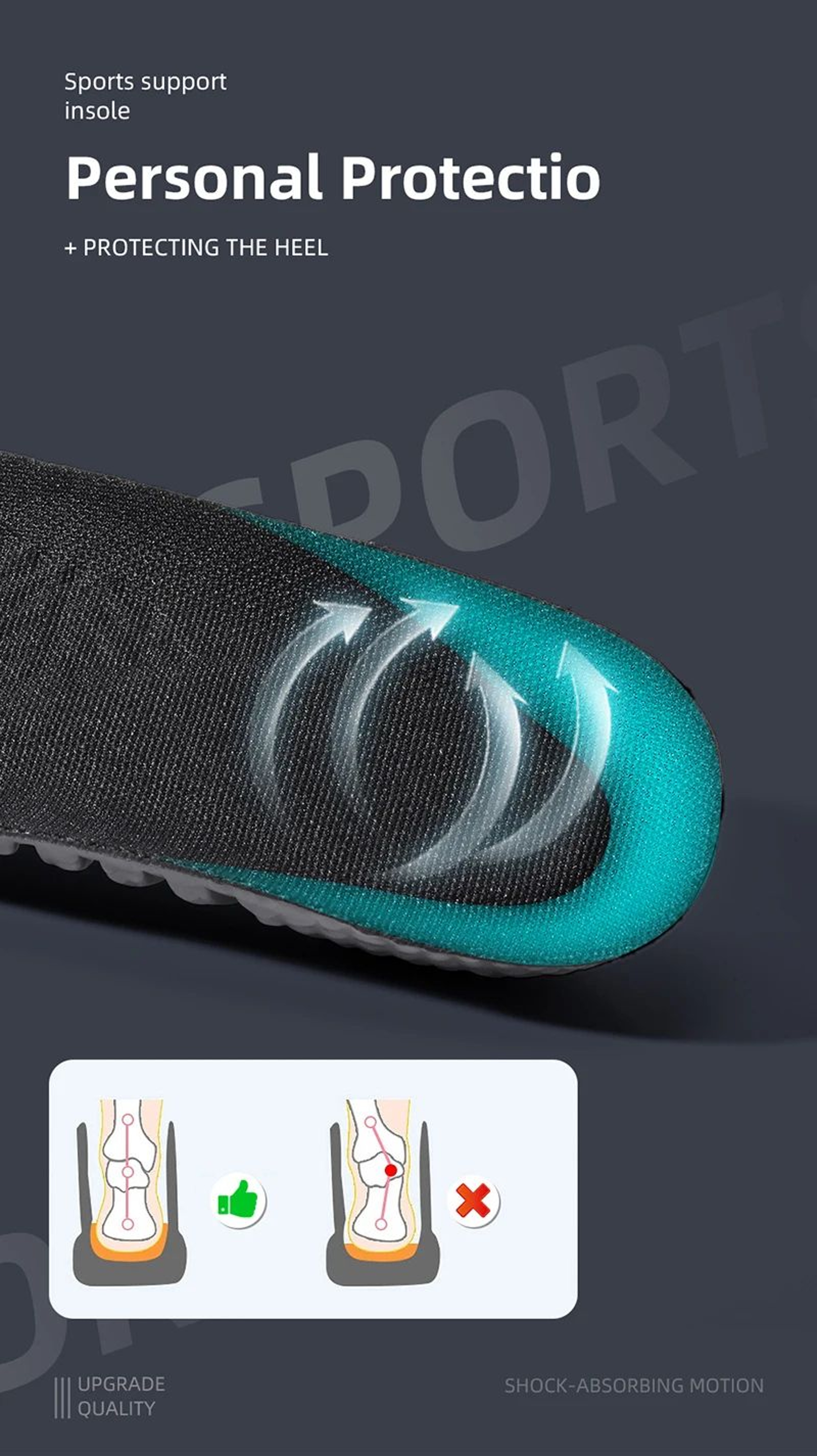 EVA Arch Support Cushion Insoles 10