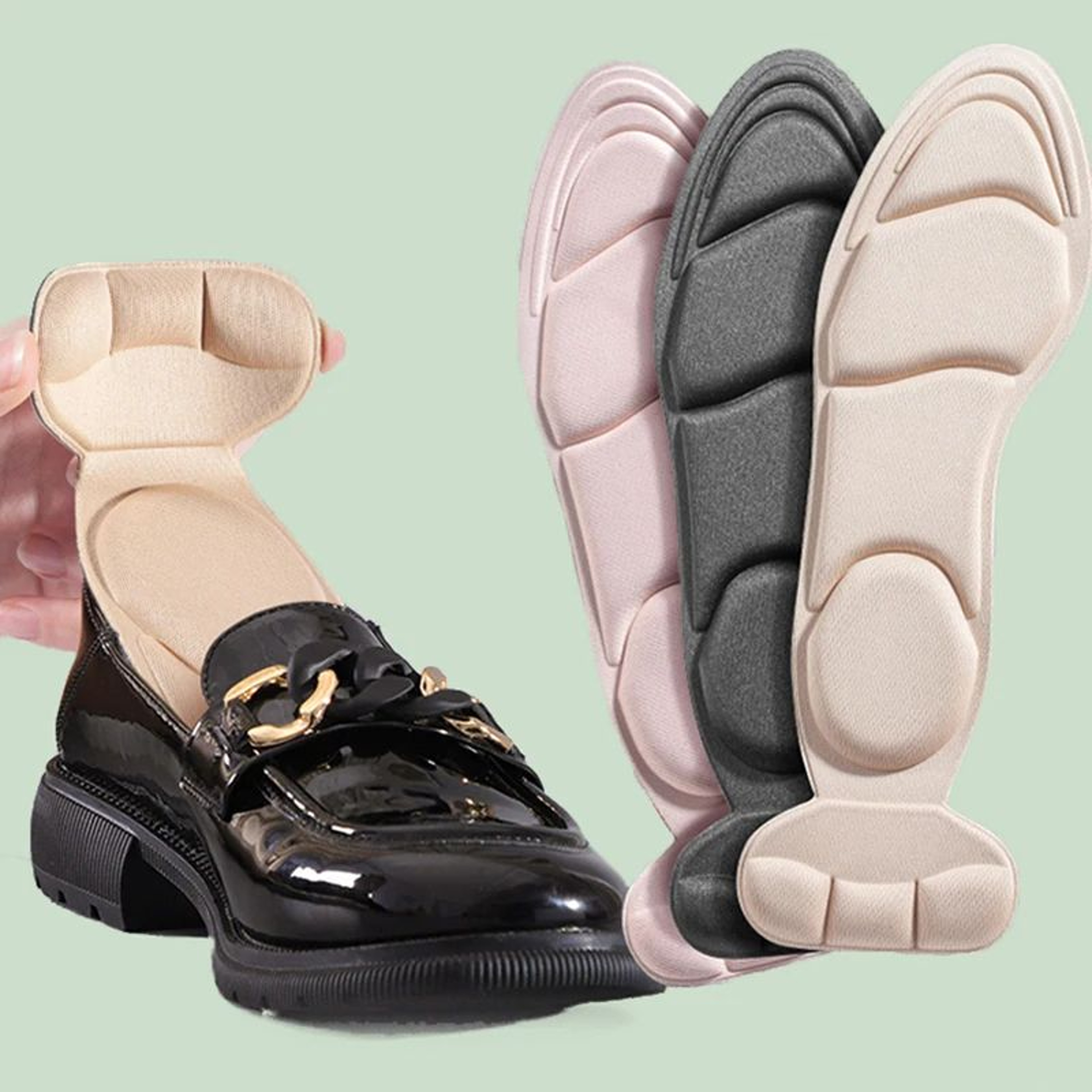 Memory Foam High Heel Comfort Insoles 1