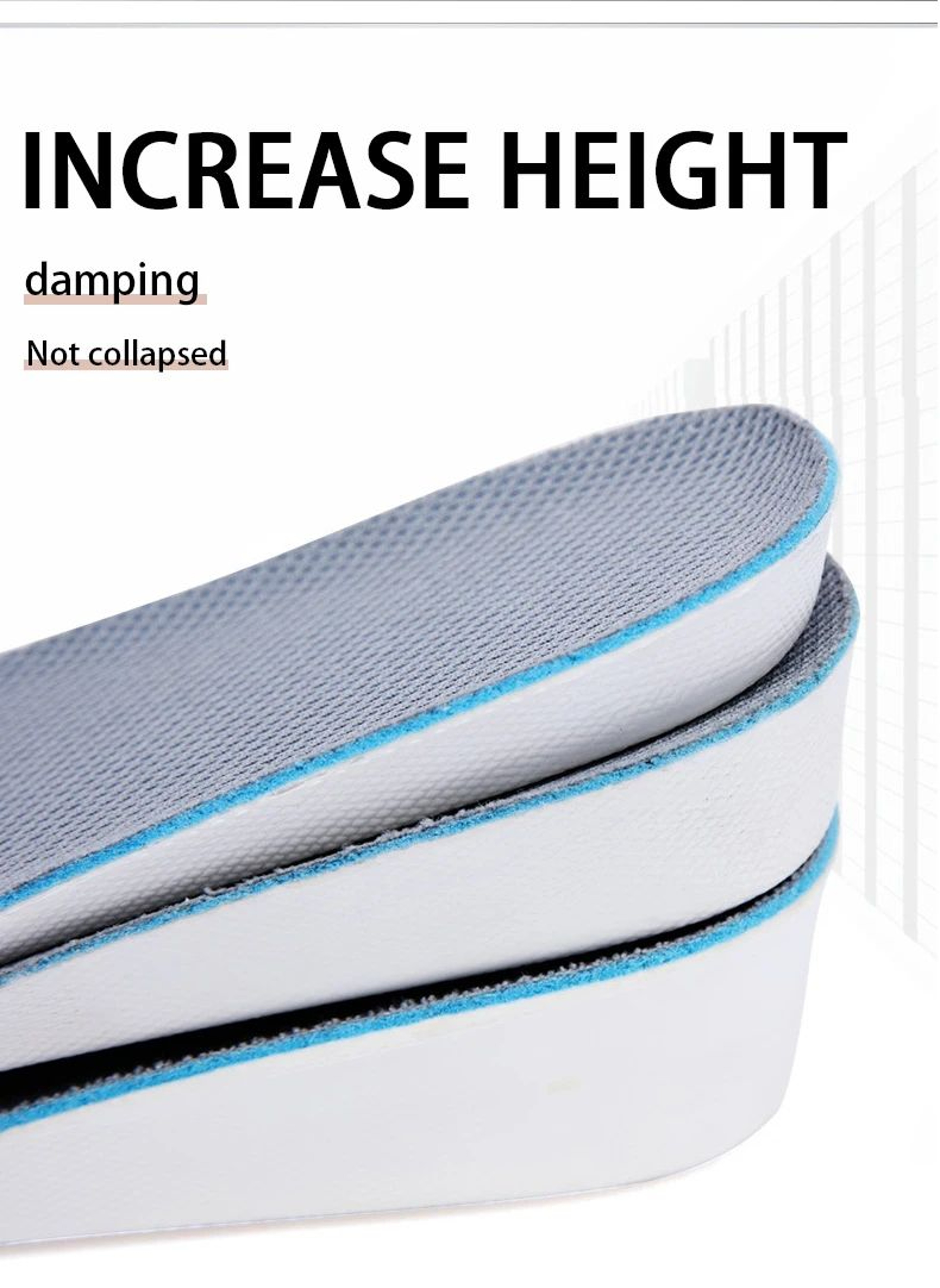 Invisible Height Increase Arch Support Insoles 6