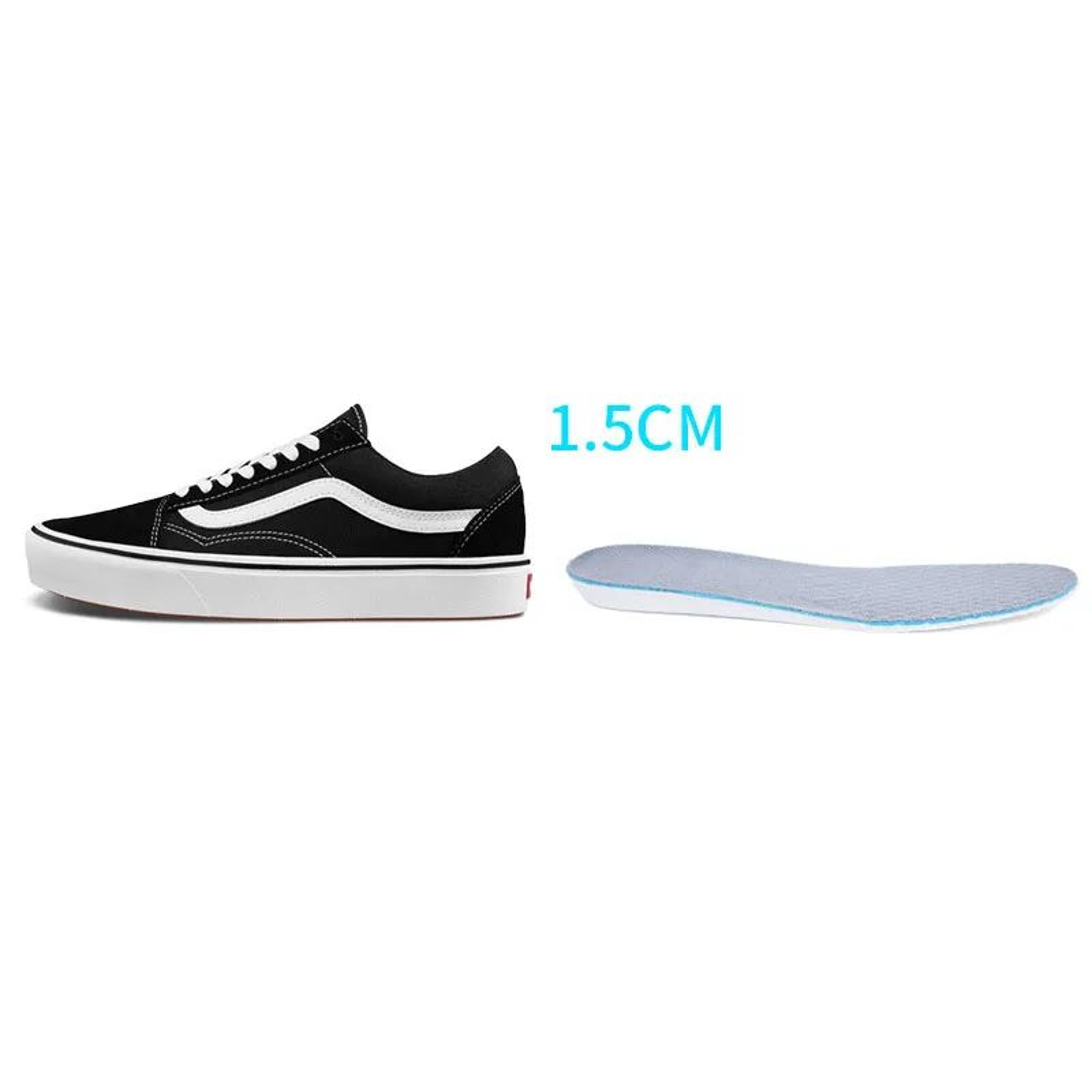 Invisible Height Increase Arch Support Insoles 15