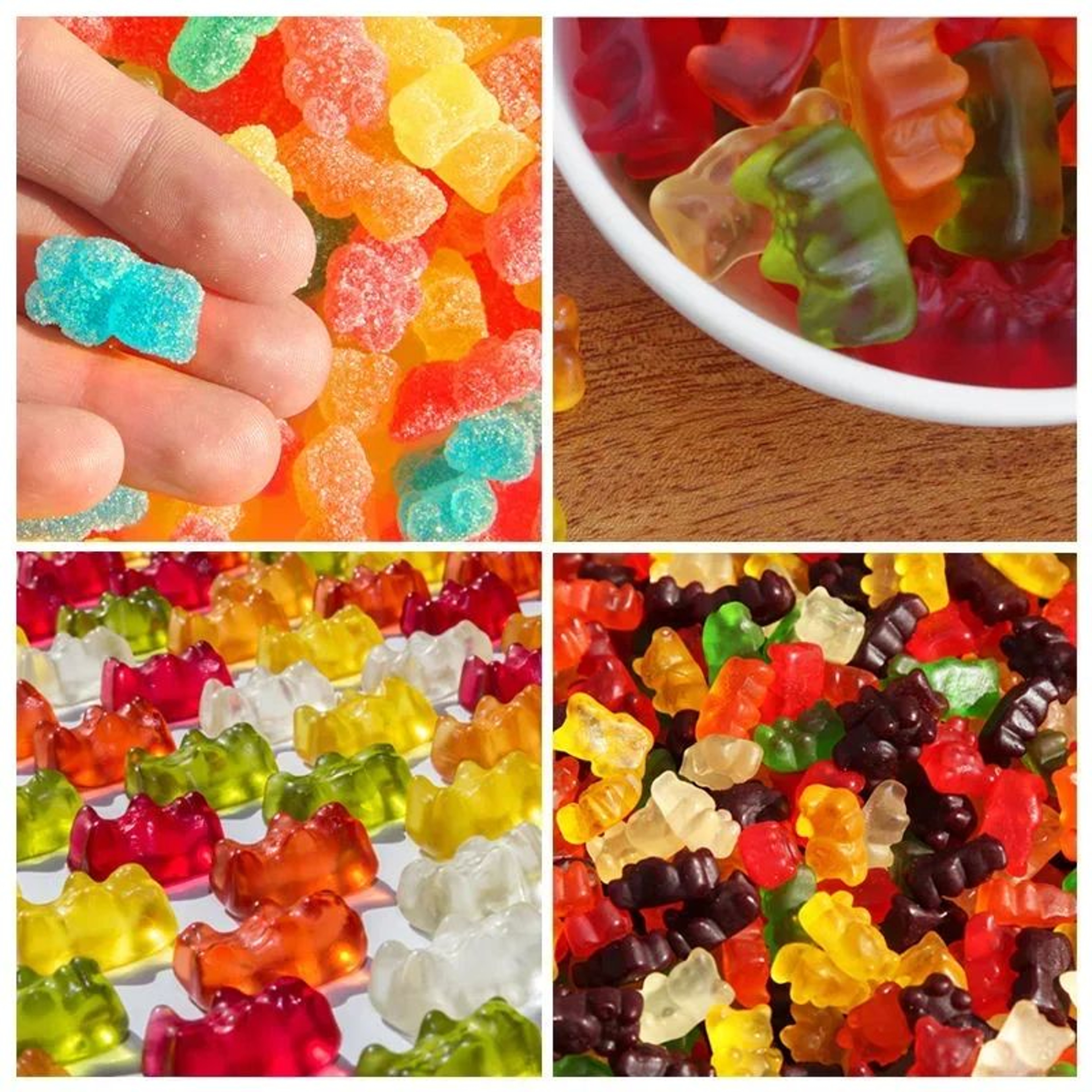 50 Grid Gummy Bear Silicone Mold 5