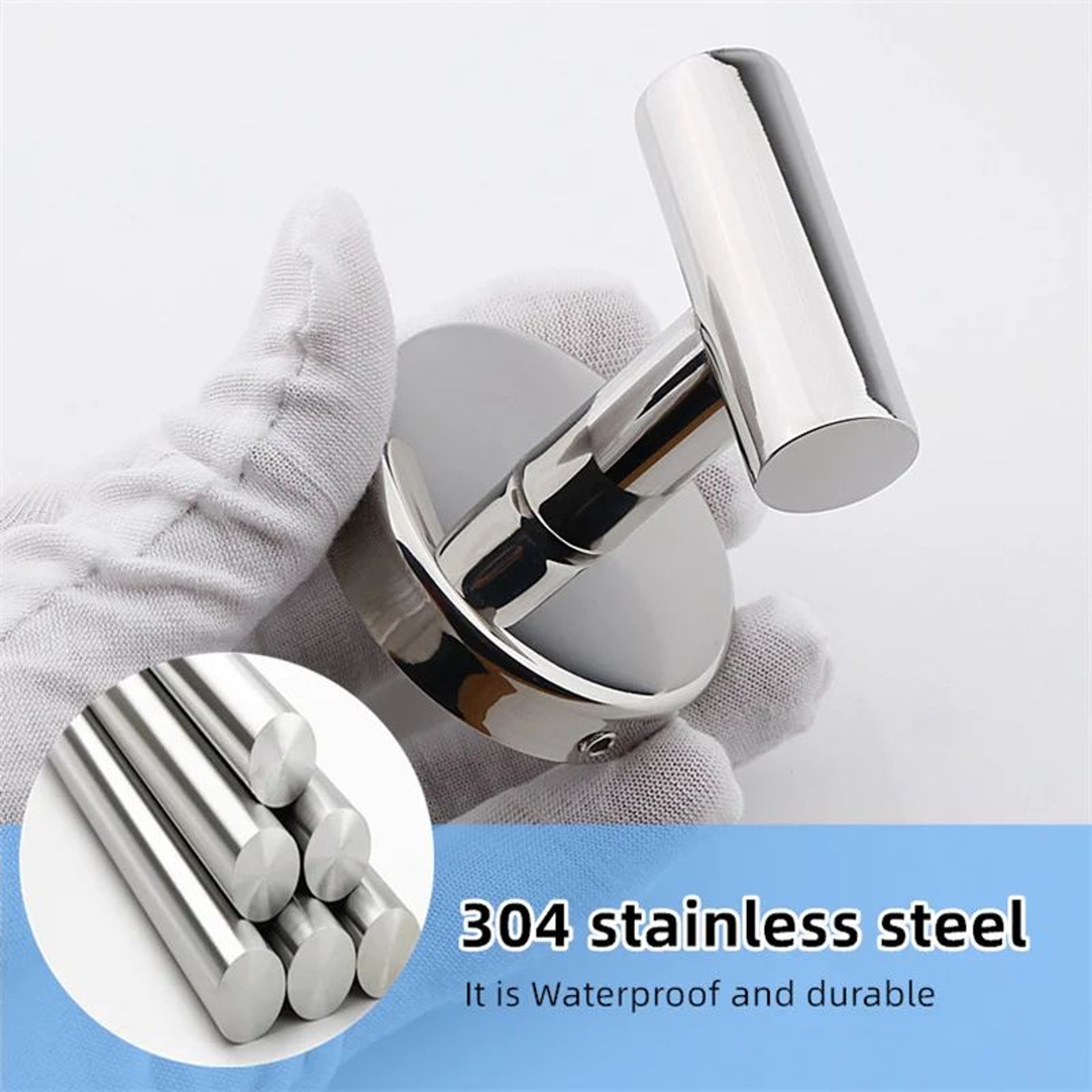 Stainless Steel Bathroom Hardware Set 11