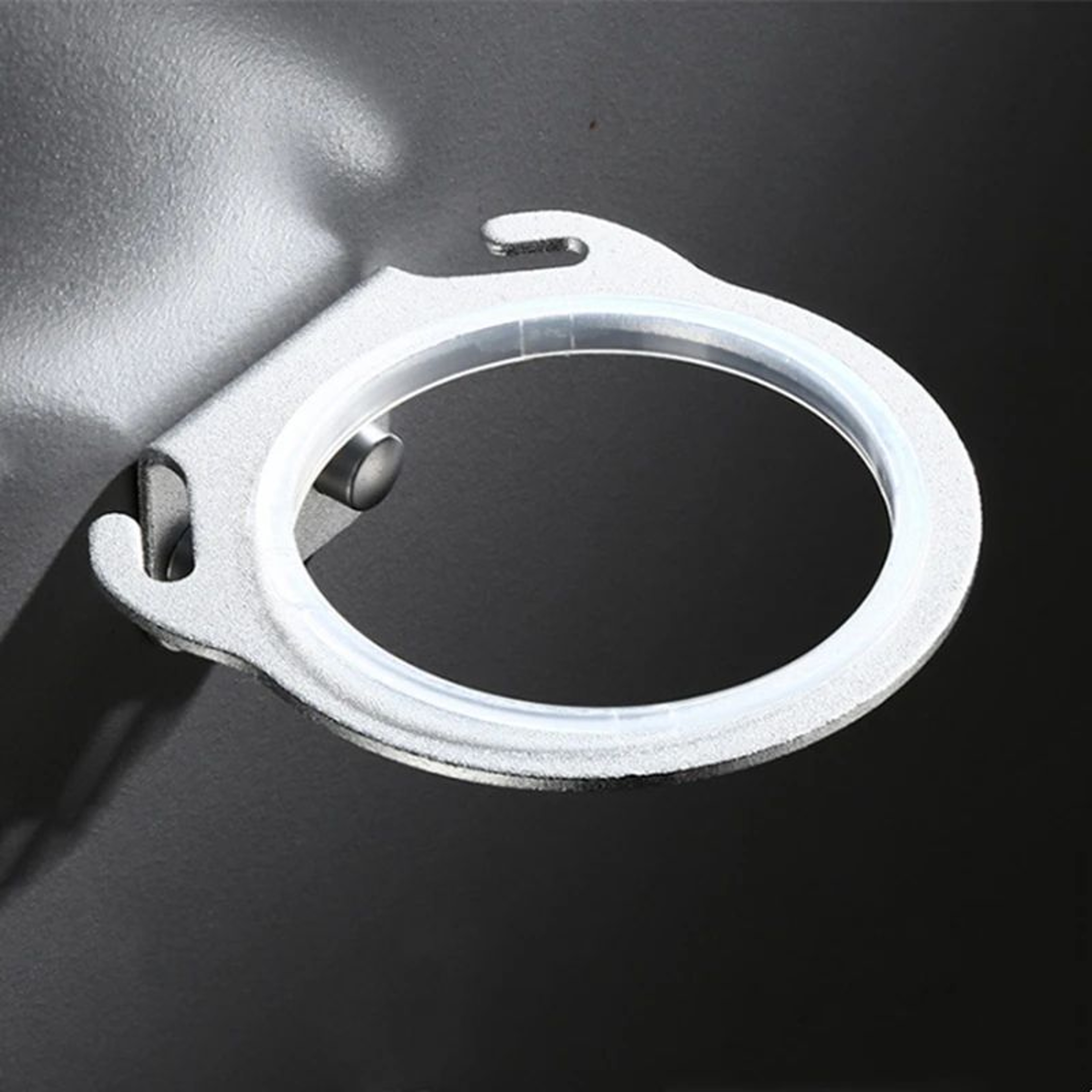 Space Aluminum Wall Mounted Hair Dryer Holder 0