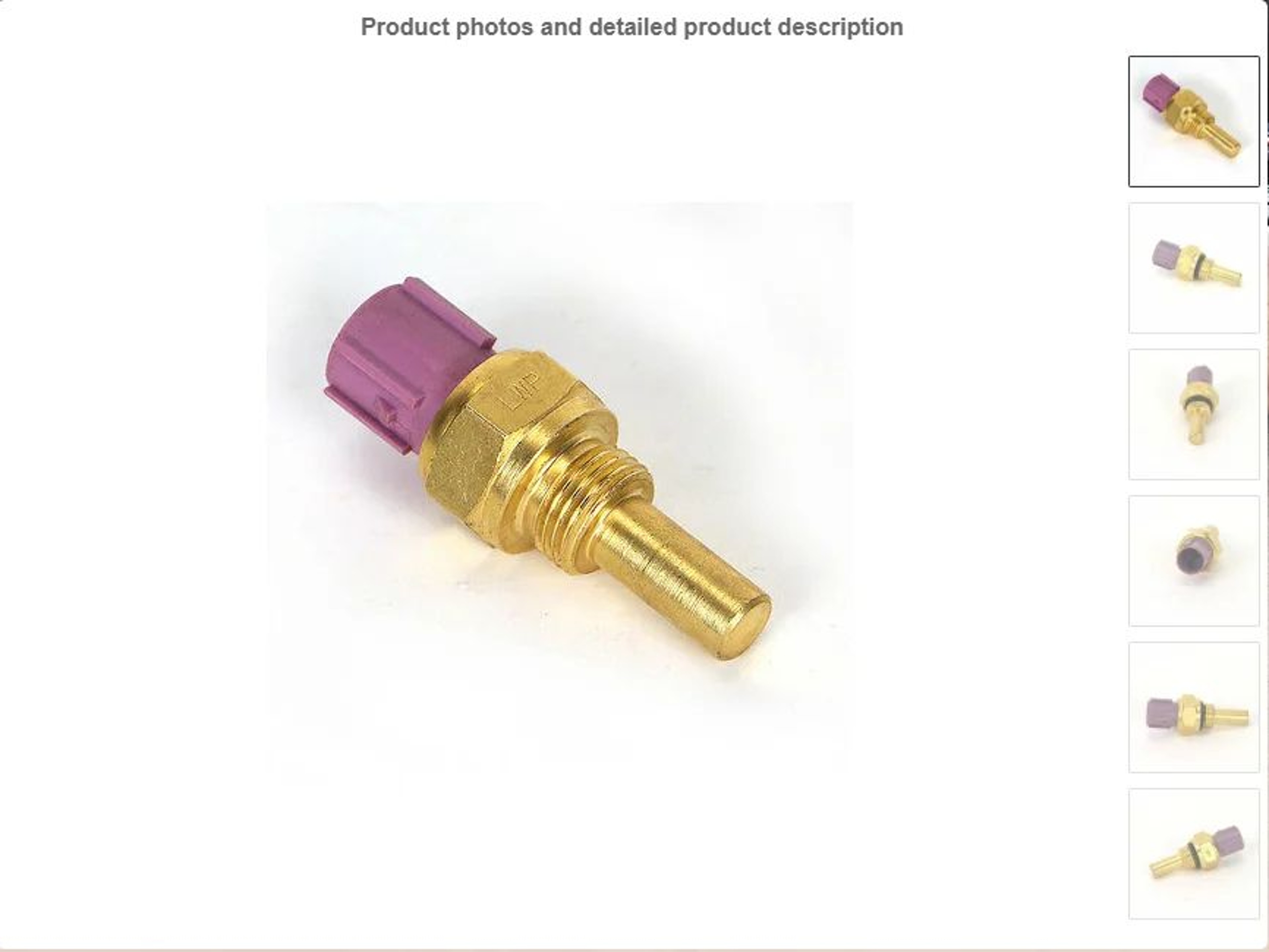 Cooling Fan Switch Sensor For Honda And Acura 37773PT0004 6