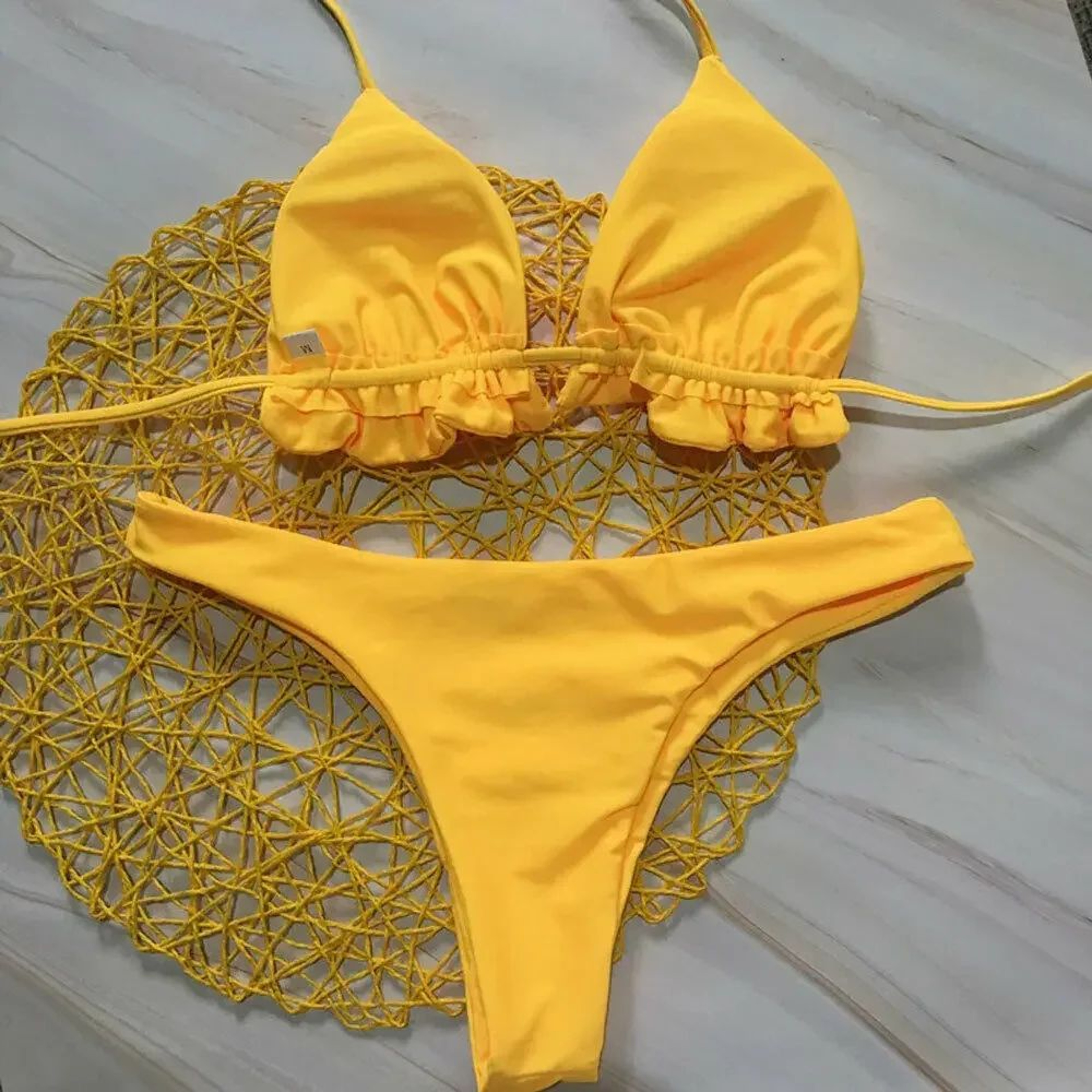 Sexy Brazilian PushUp Bikini Set Women 2Piece Bandage Swimwear 13