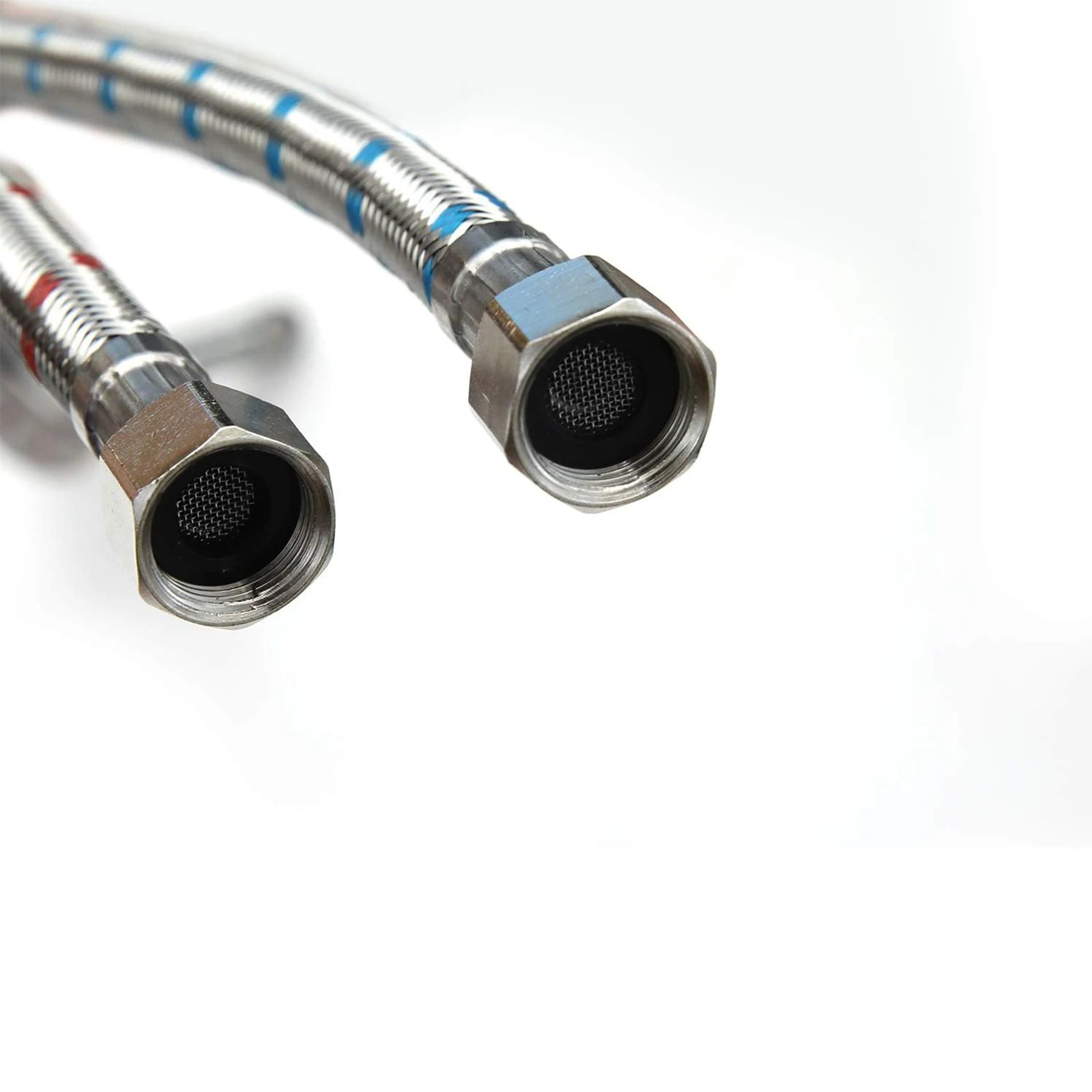 24inch Stainless Steel Faucet Connector Supply Hose 2Pack 5