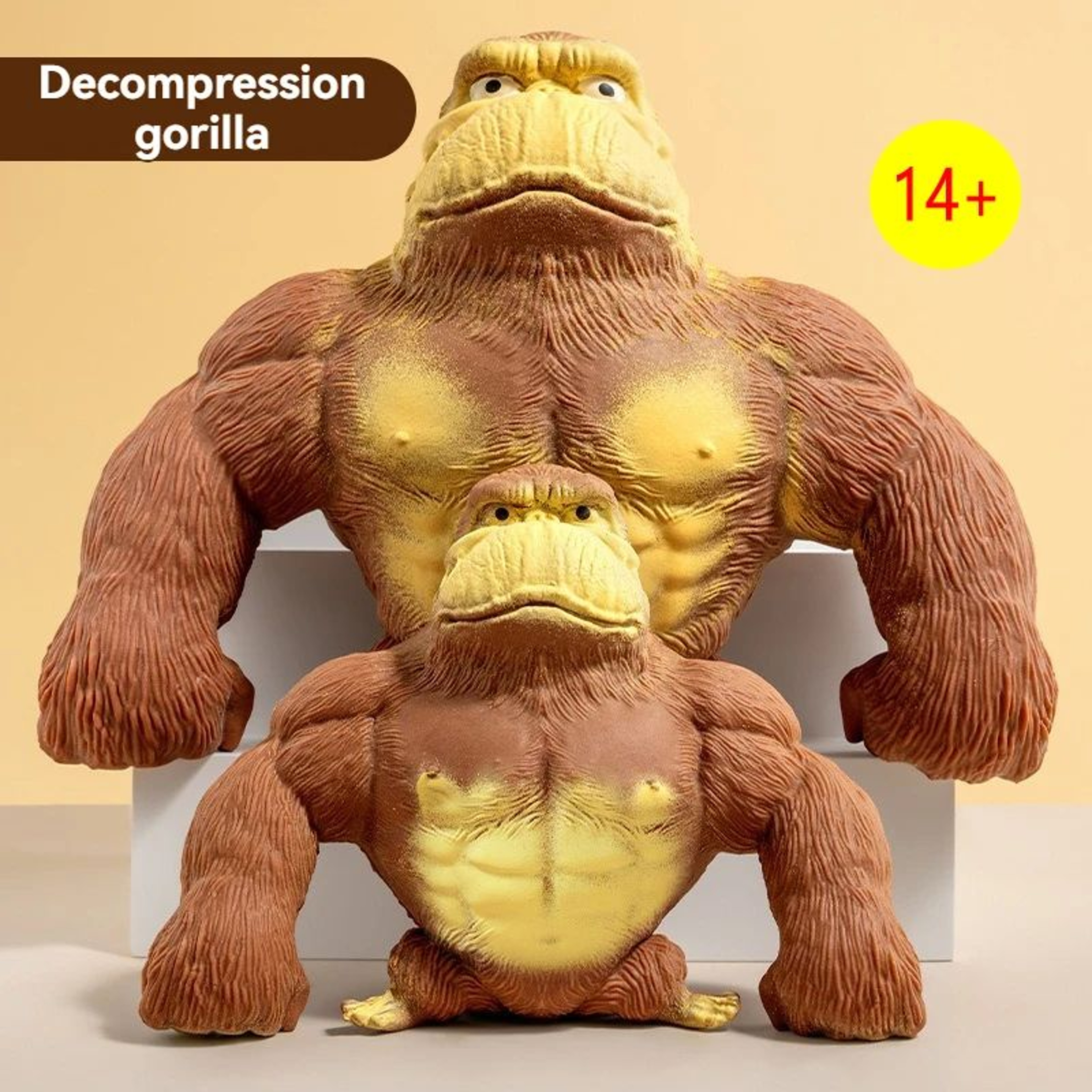 Funny AntiStress Gorilla Decompression Toy For Kids And Adults 4