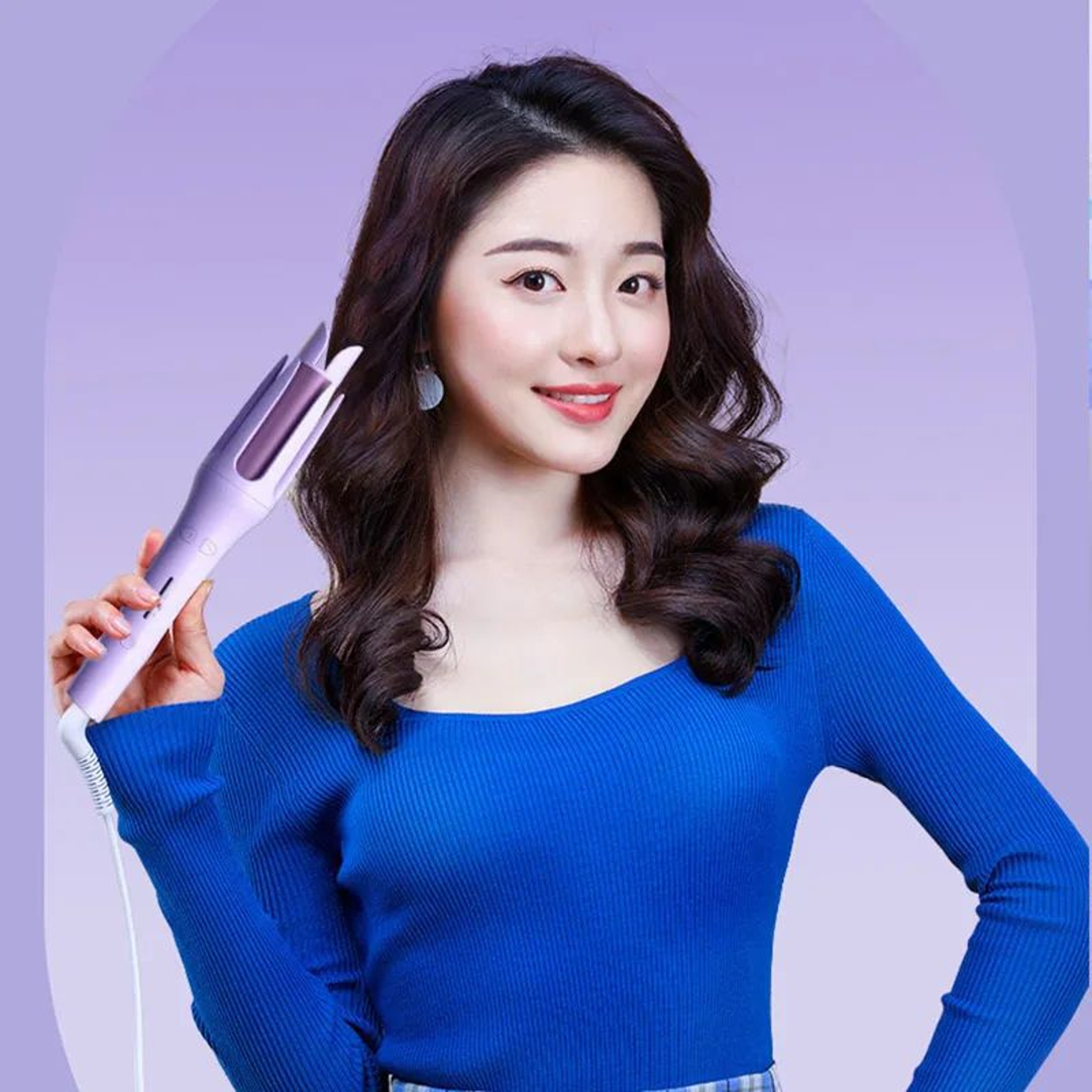 Rechargeable Anion Automatic Hair Curler Mini Electric Styling Tool 4