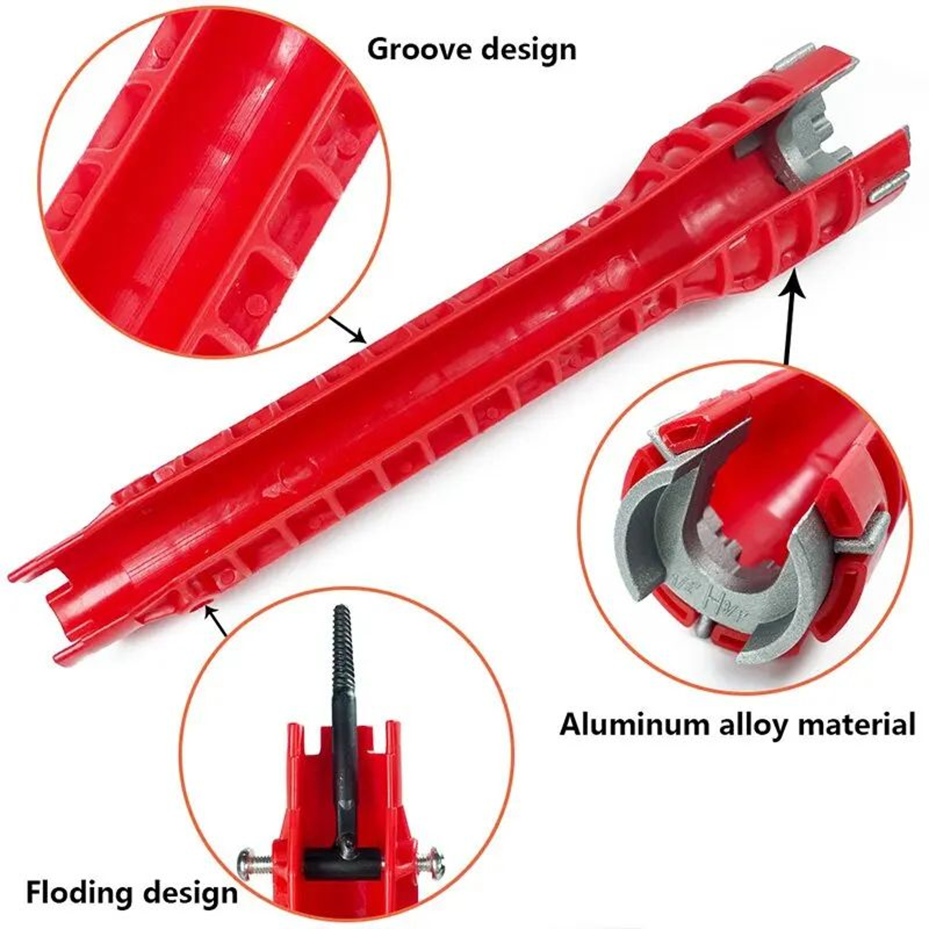 8in1 Multifunctional Sink And Faucet Wrench Plumbing Tool 1