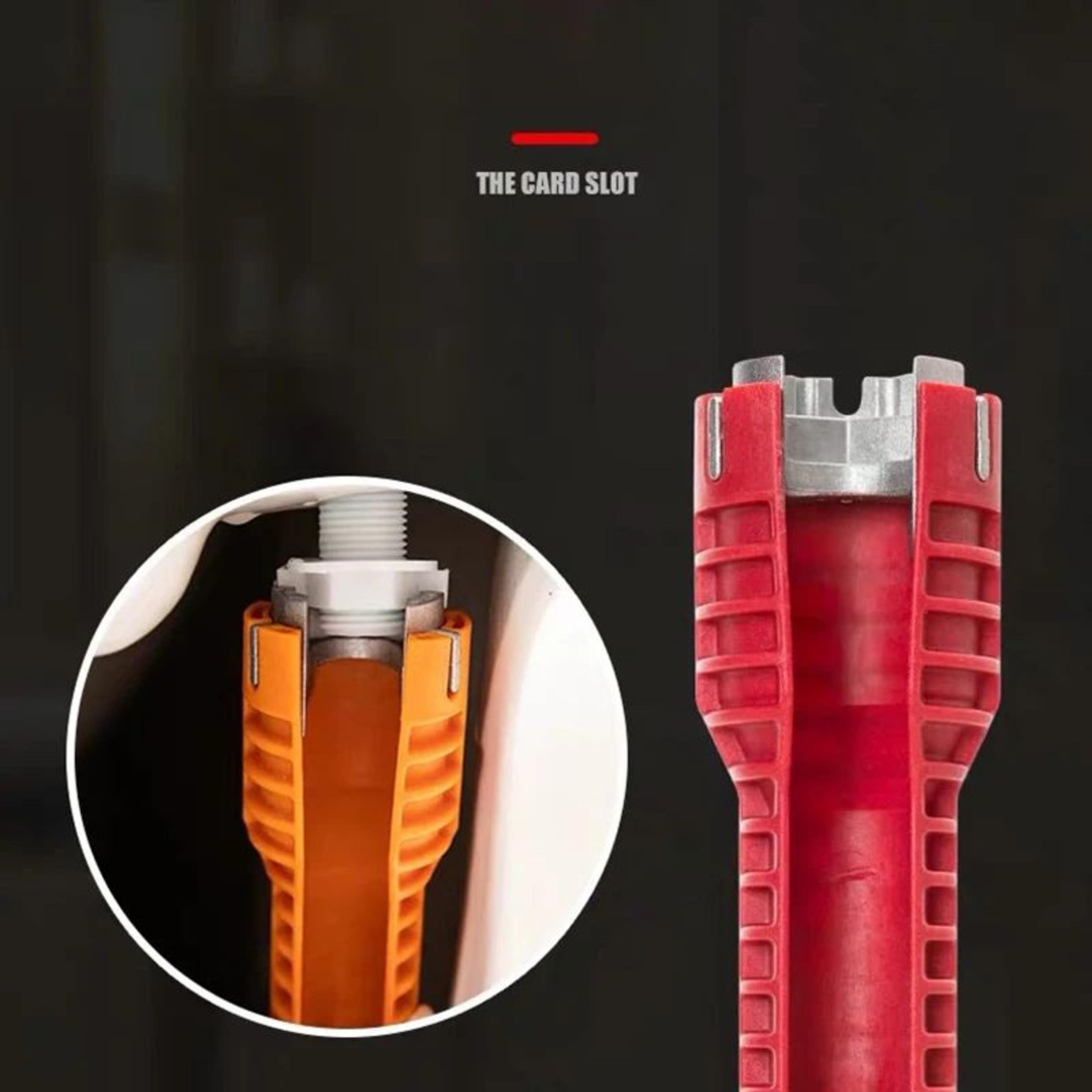 8in1 Multifunctional Sink And Faucet Wrench Plumbing Tool 8