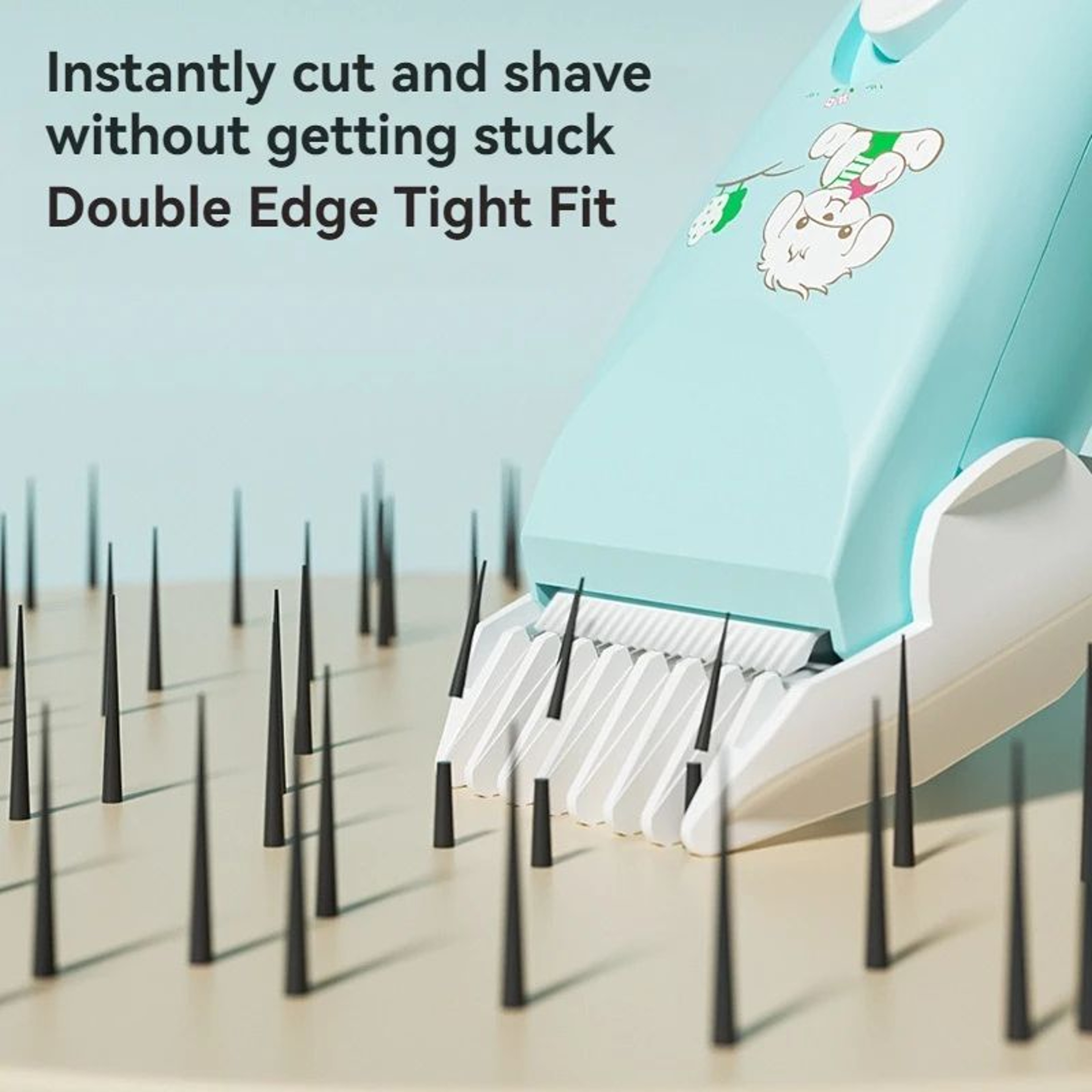 Quiet Baby Electric Hair Clipper For Safe Infant Haircuts 2