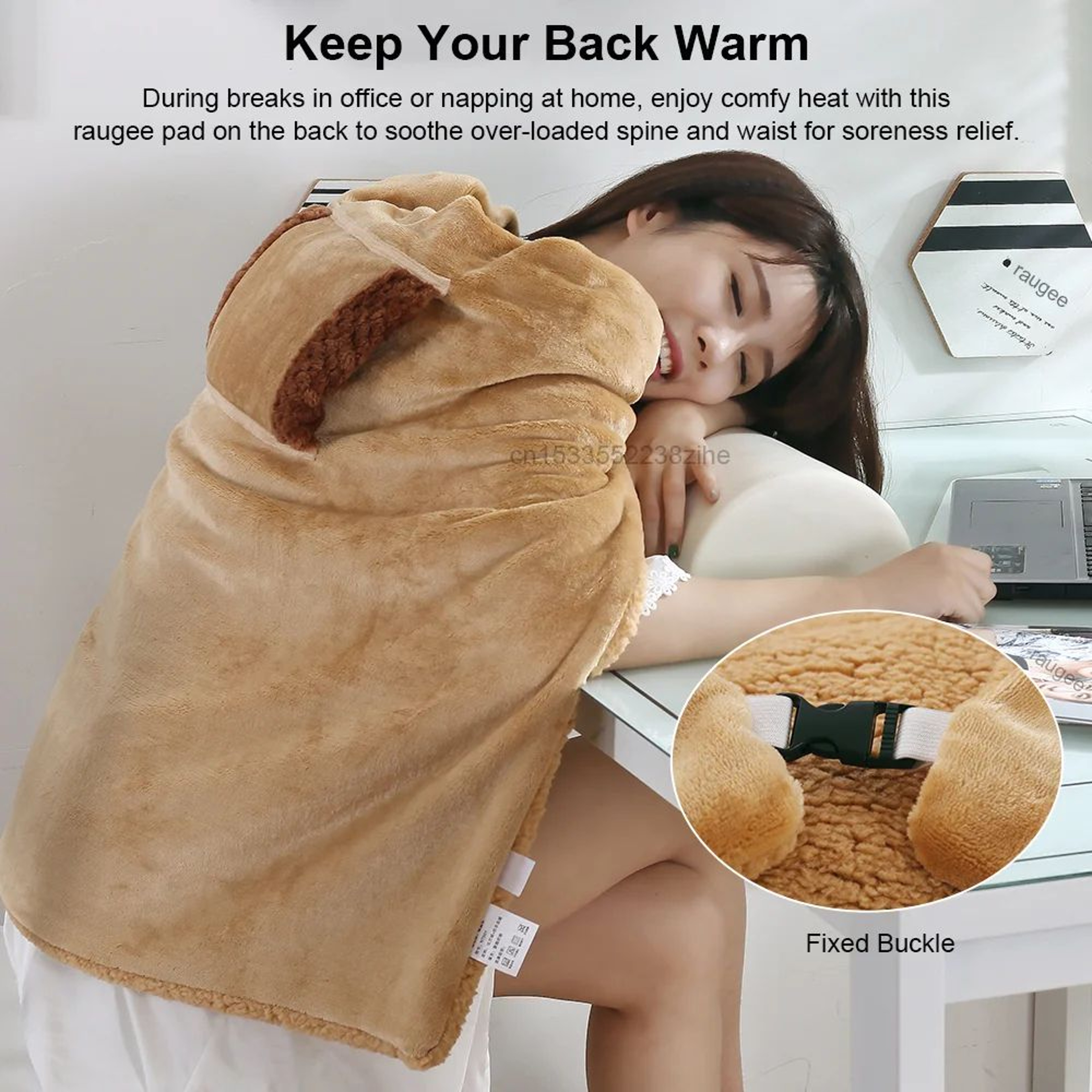 USB Rechargeable Warming Blanket Hand Warmer 2