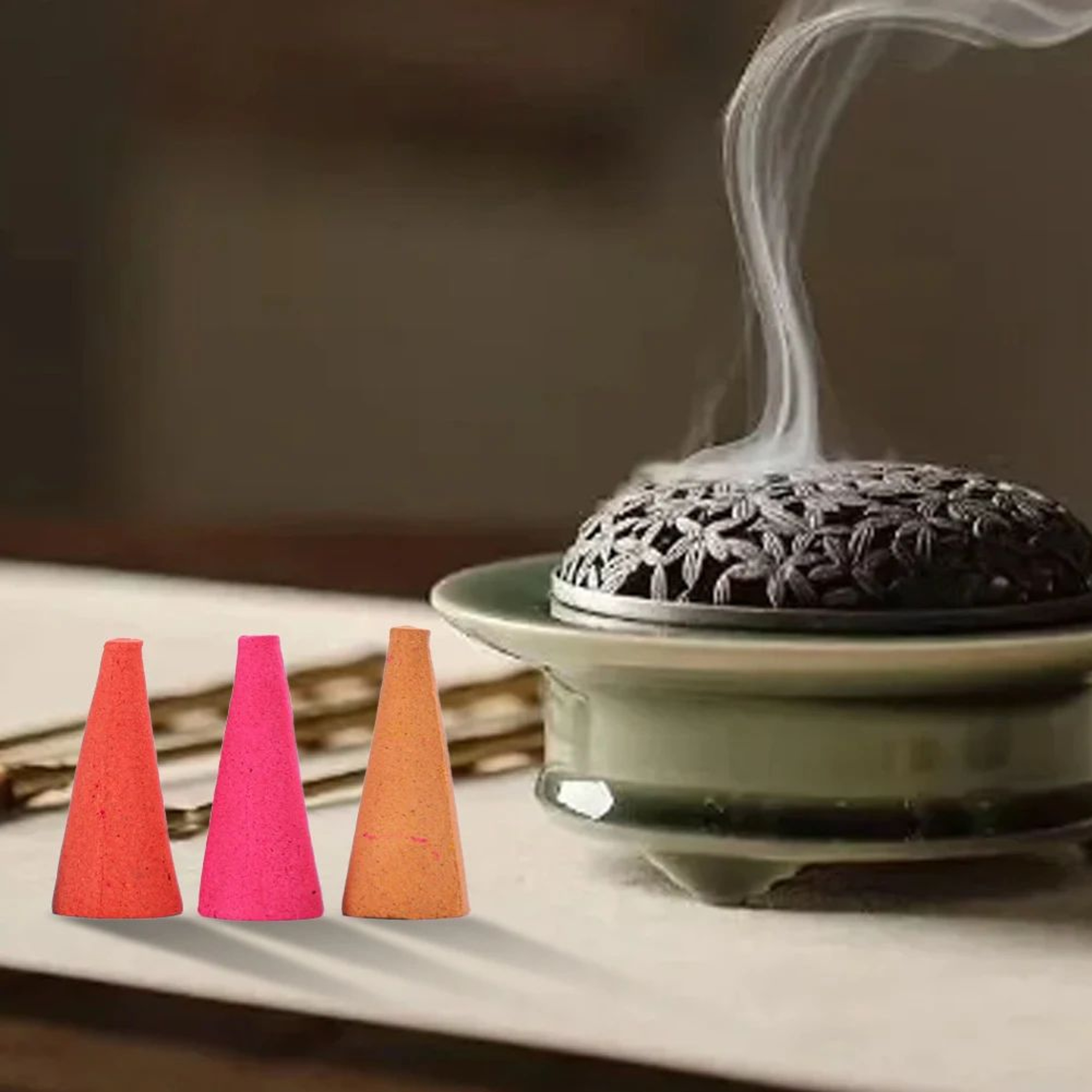 Mixed Natural Reflux Tower Incense Cones 4