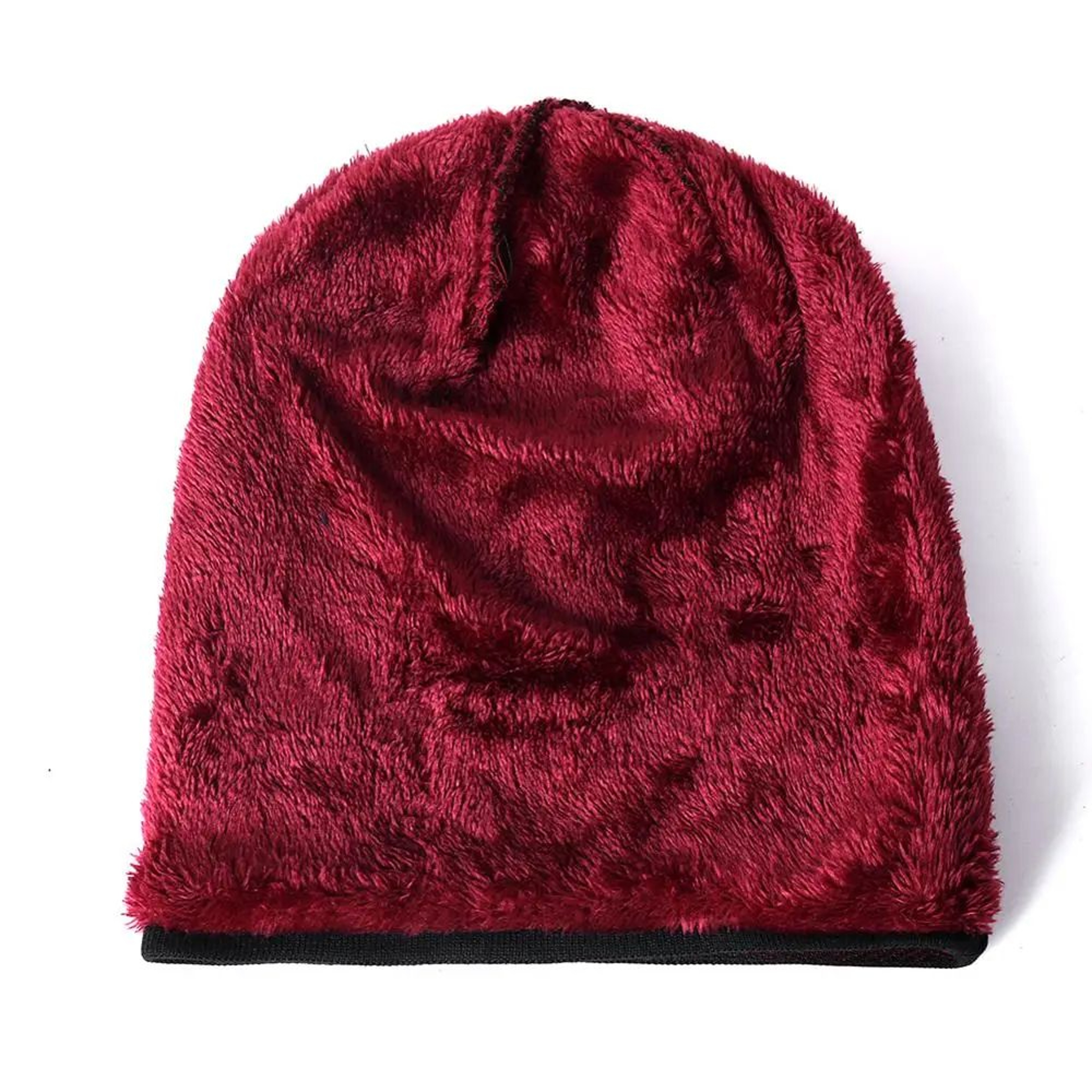 Unisex Thick Knitted Winter Beanie Hat 2