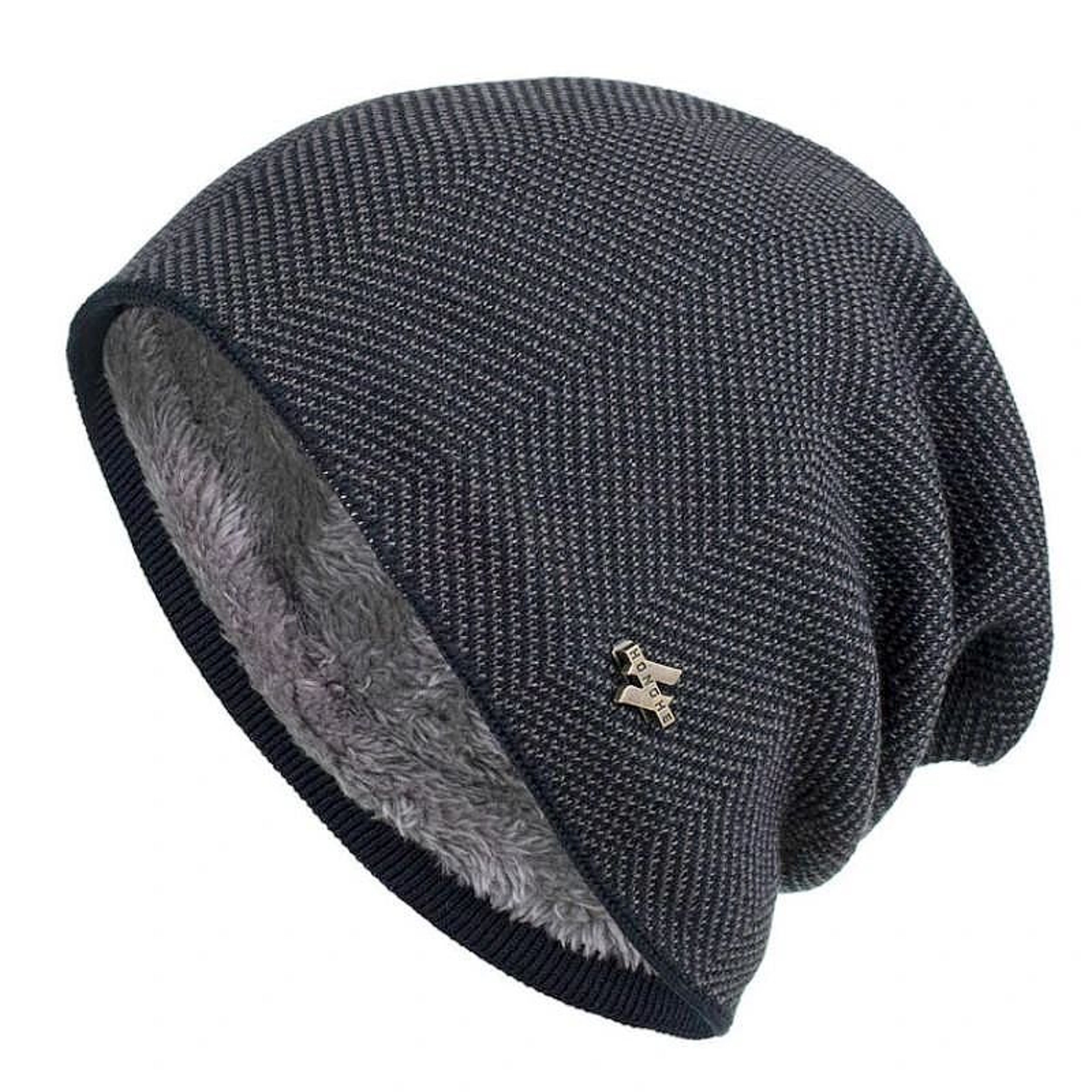 Unisex Thick Knitted Winter Beanie Hat 15