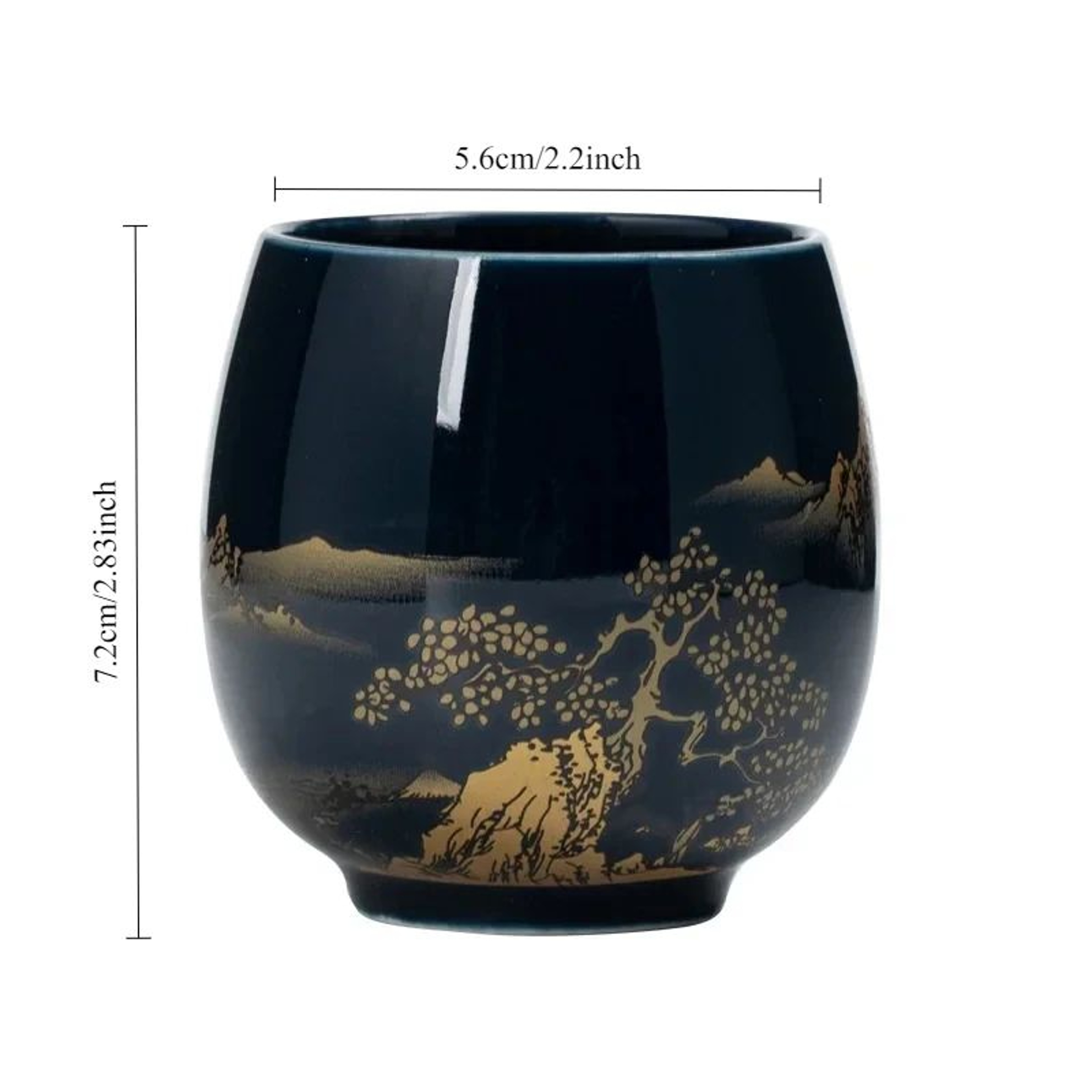 Japanese Style Ceramic Tea Mug 5