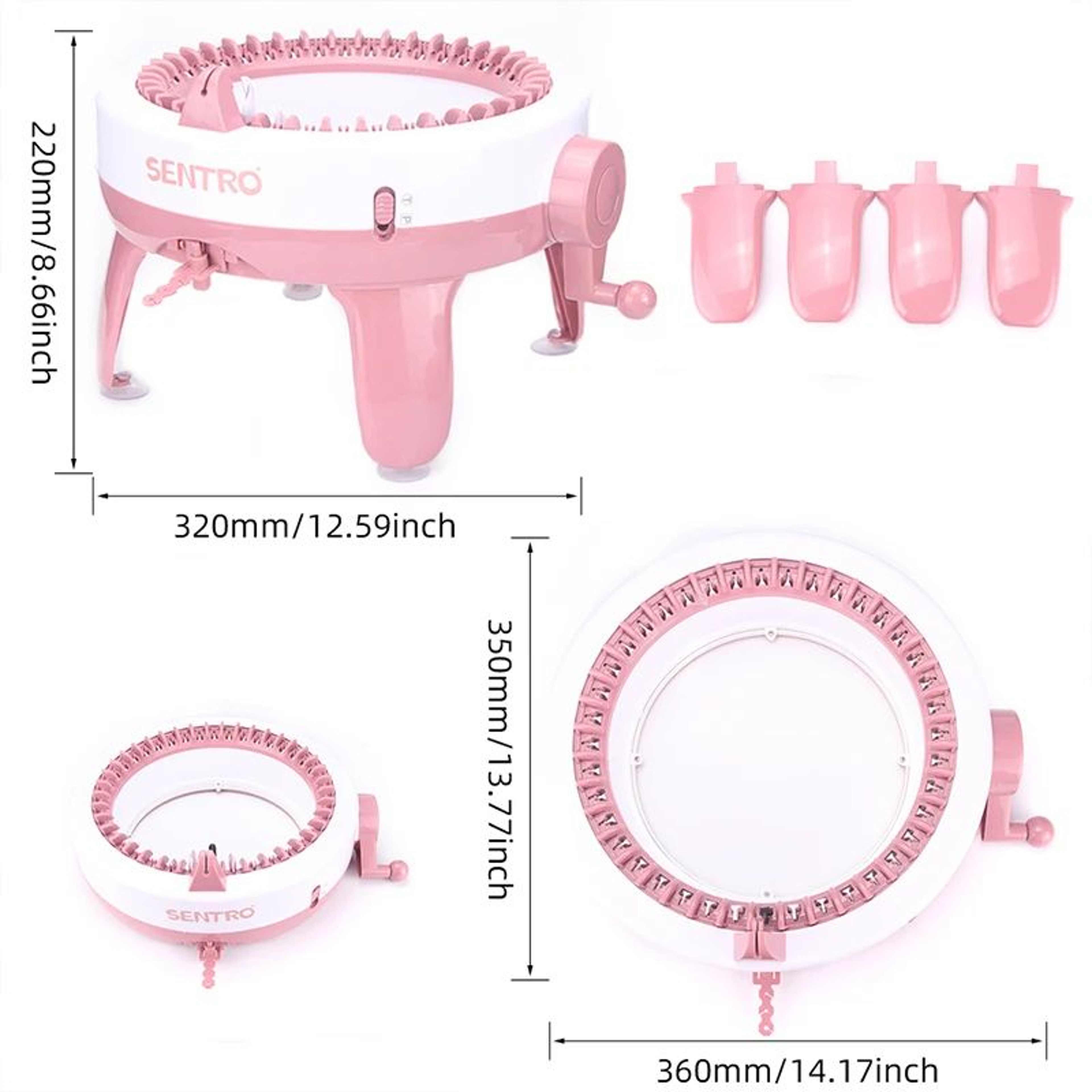 40Needle Hand Knitting Machine DIY Knitting Loom 5