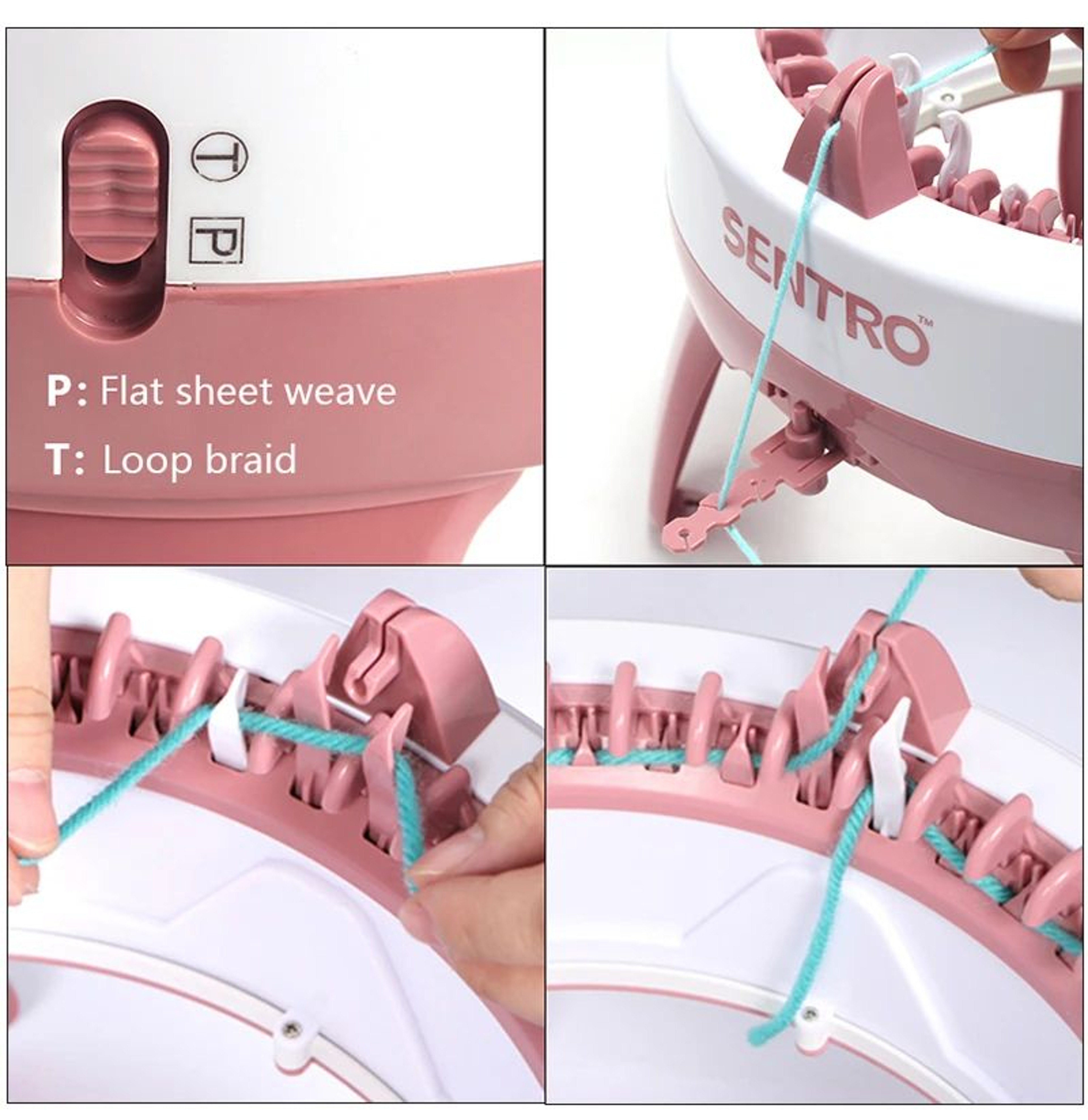 40Needle Hand Knitting Machine DIY Knitting Loom 9