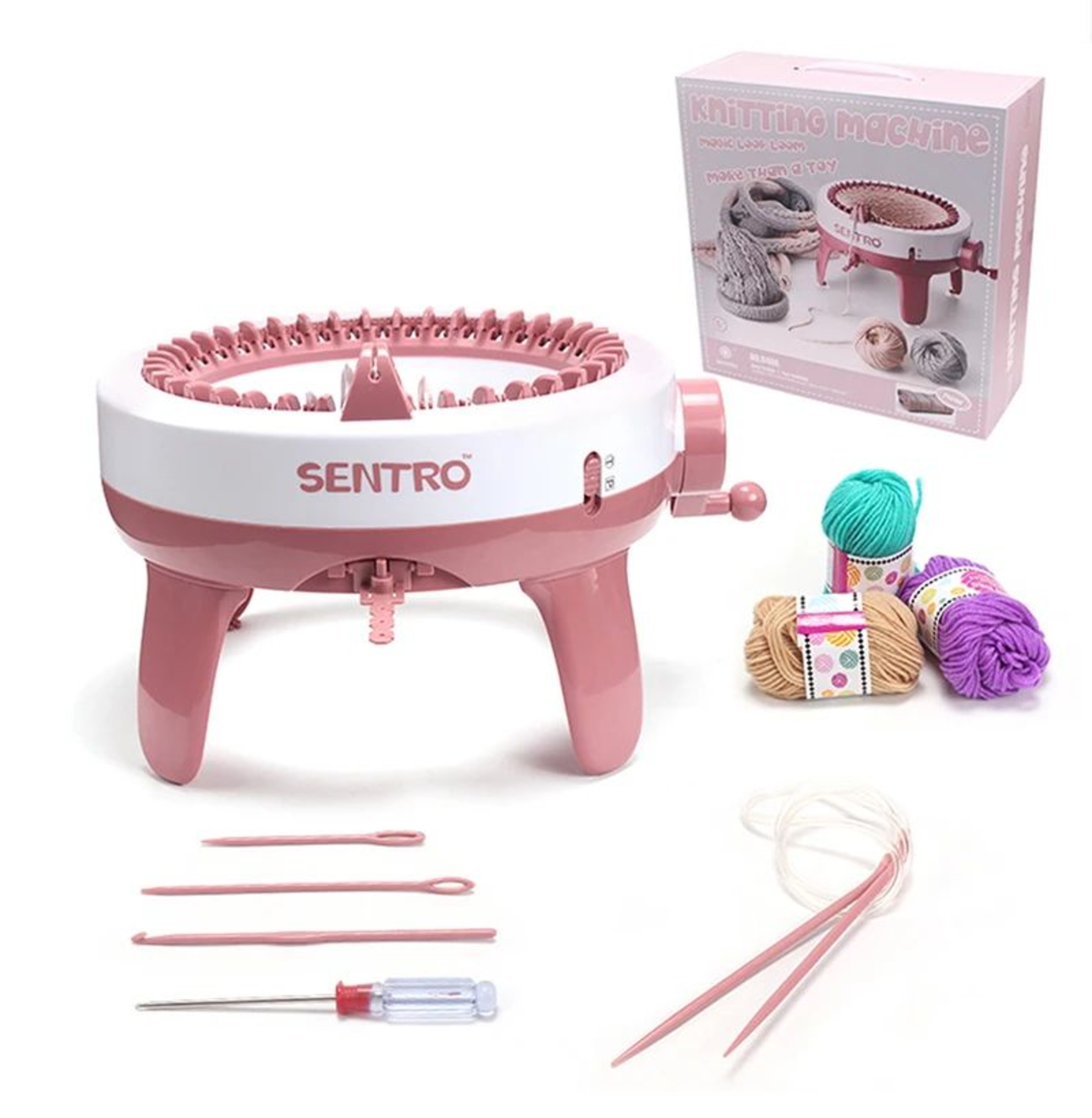 40Needle Hand Knitting Machine DIY Knitting Loom 13