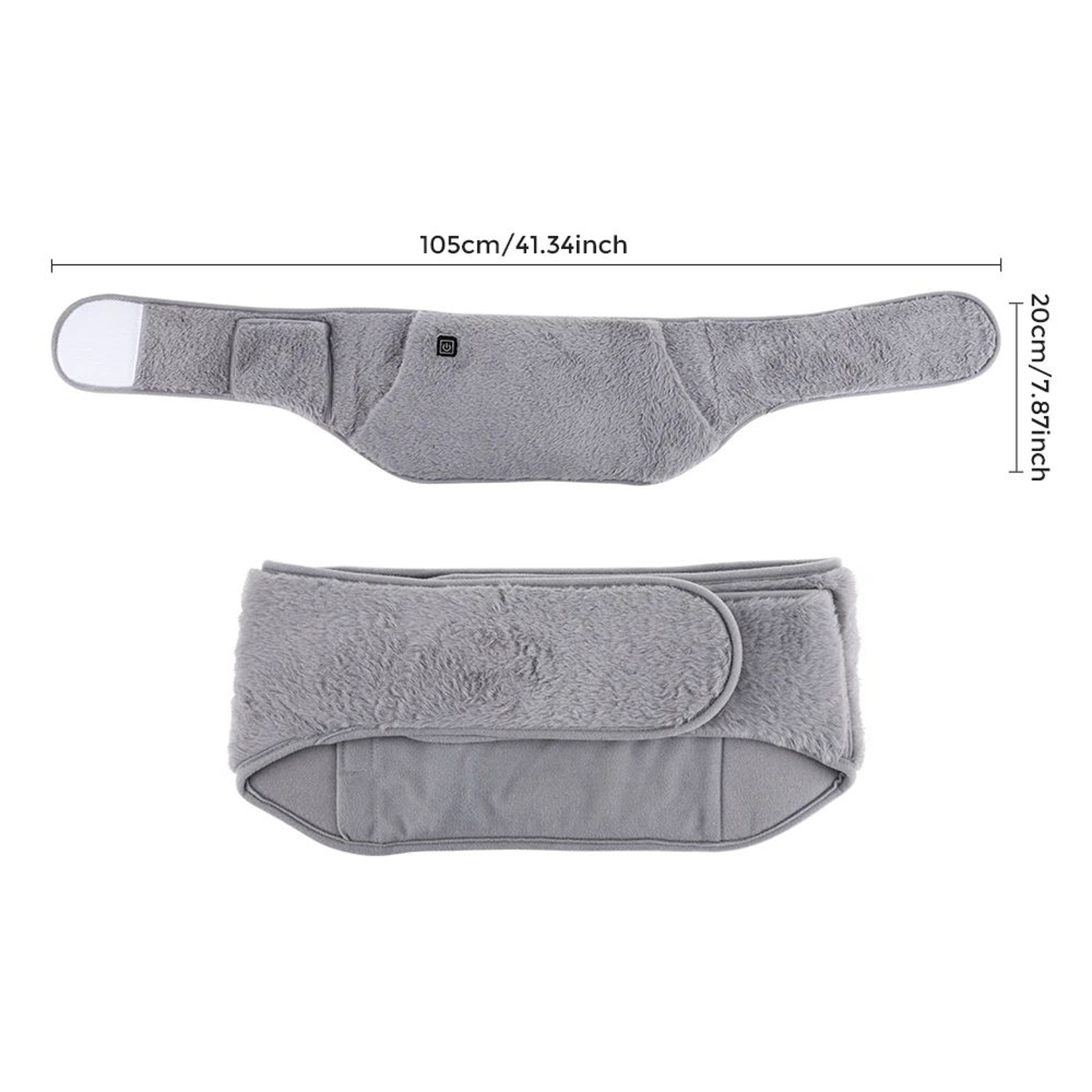 USB Electric Heating Waist Belt Hot Compress Warmer 7