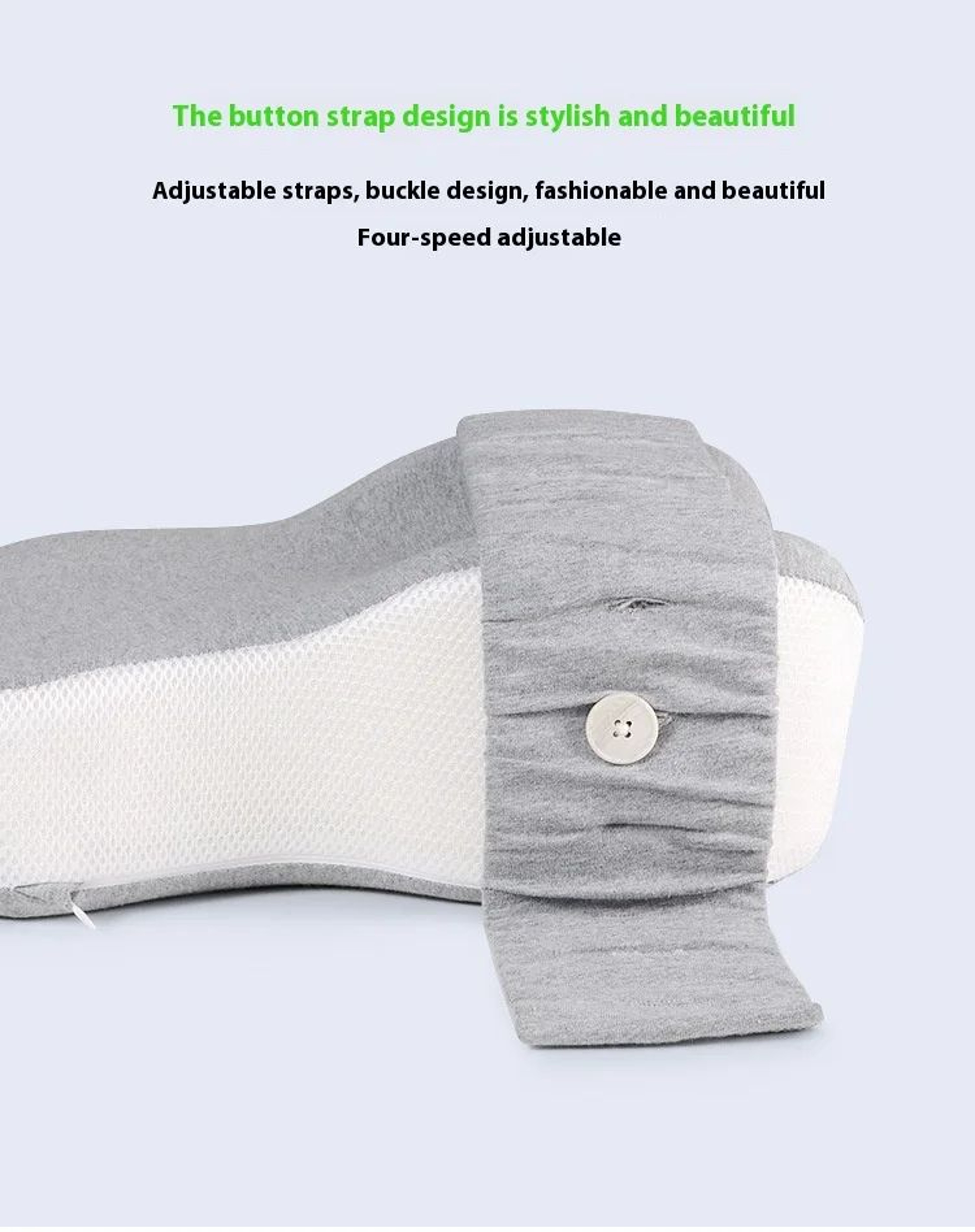 Orthopedic SlowRebound Memory Cotton Leg And Knee Pillow 11