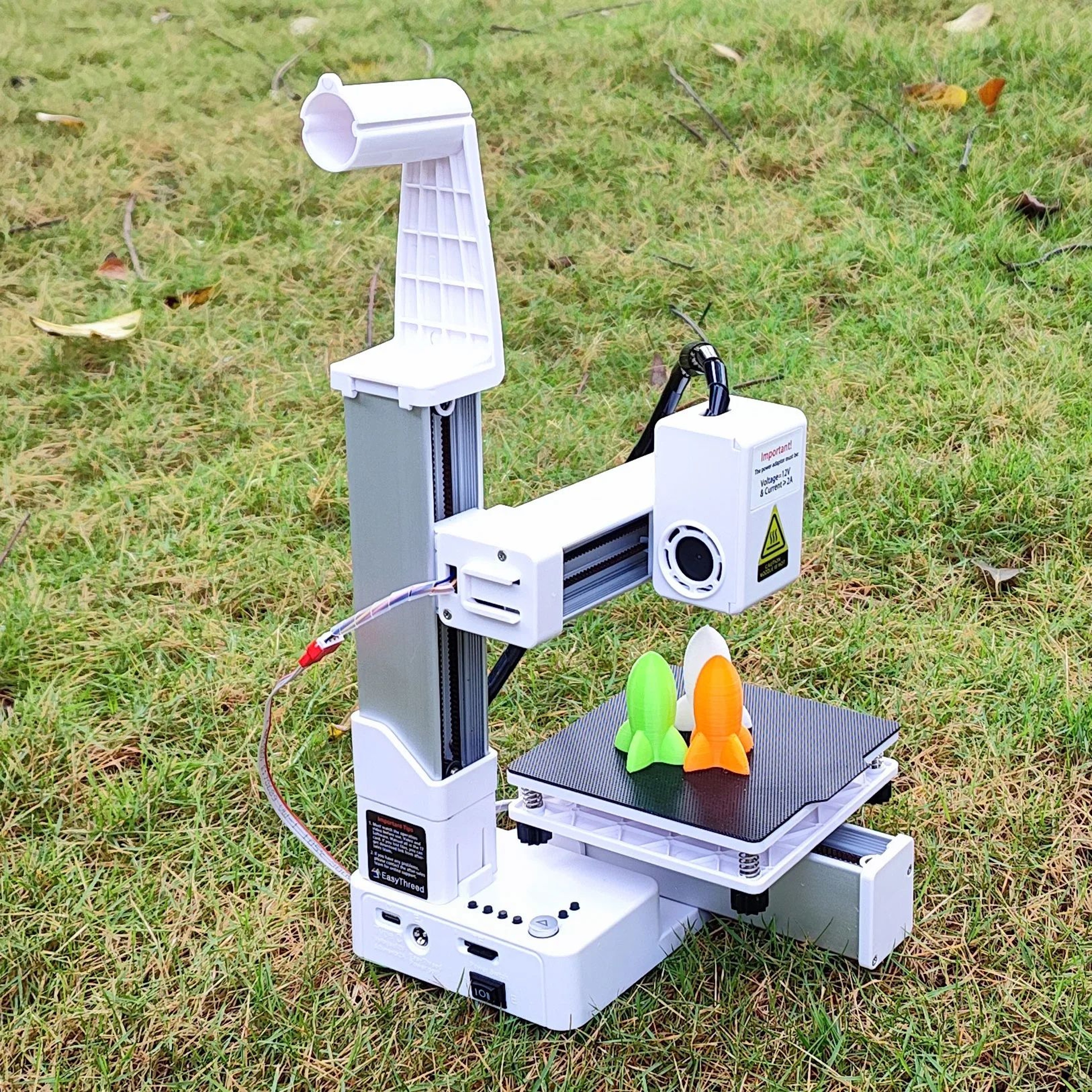 EasyThreed EntryLevel 3D Printer With Power Adapter 5