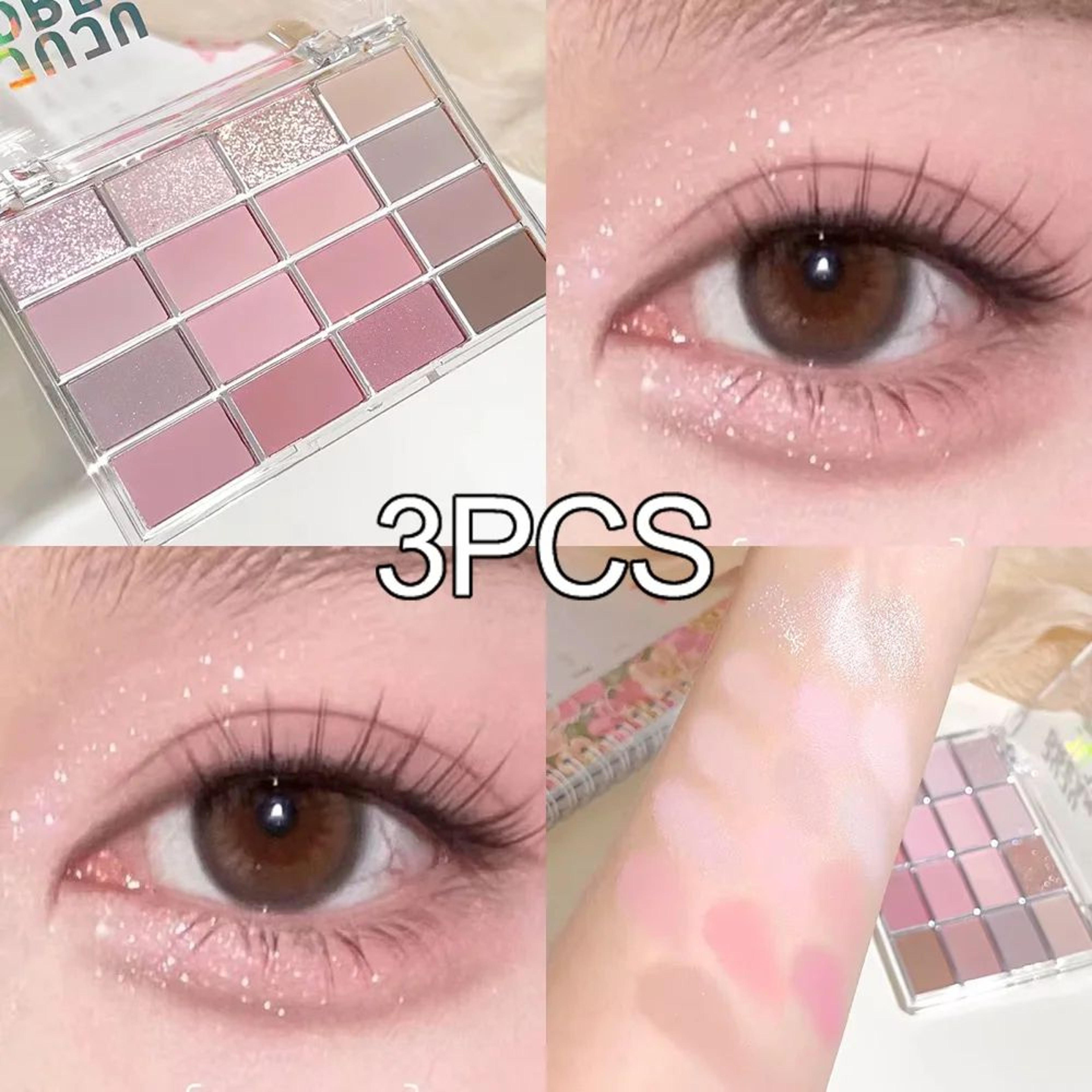 16Color Pearlescent And Matte Eye Shadow Palette 9