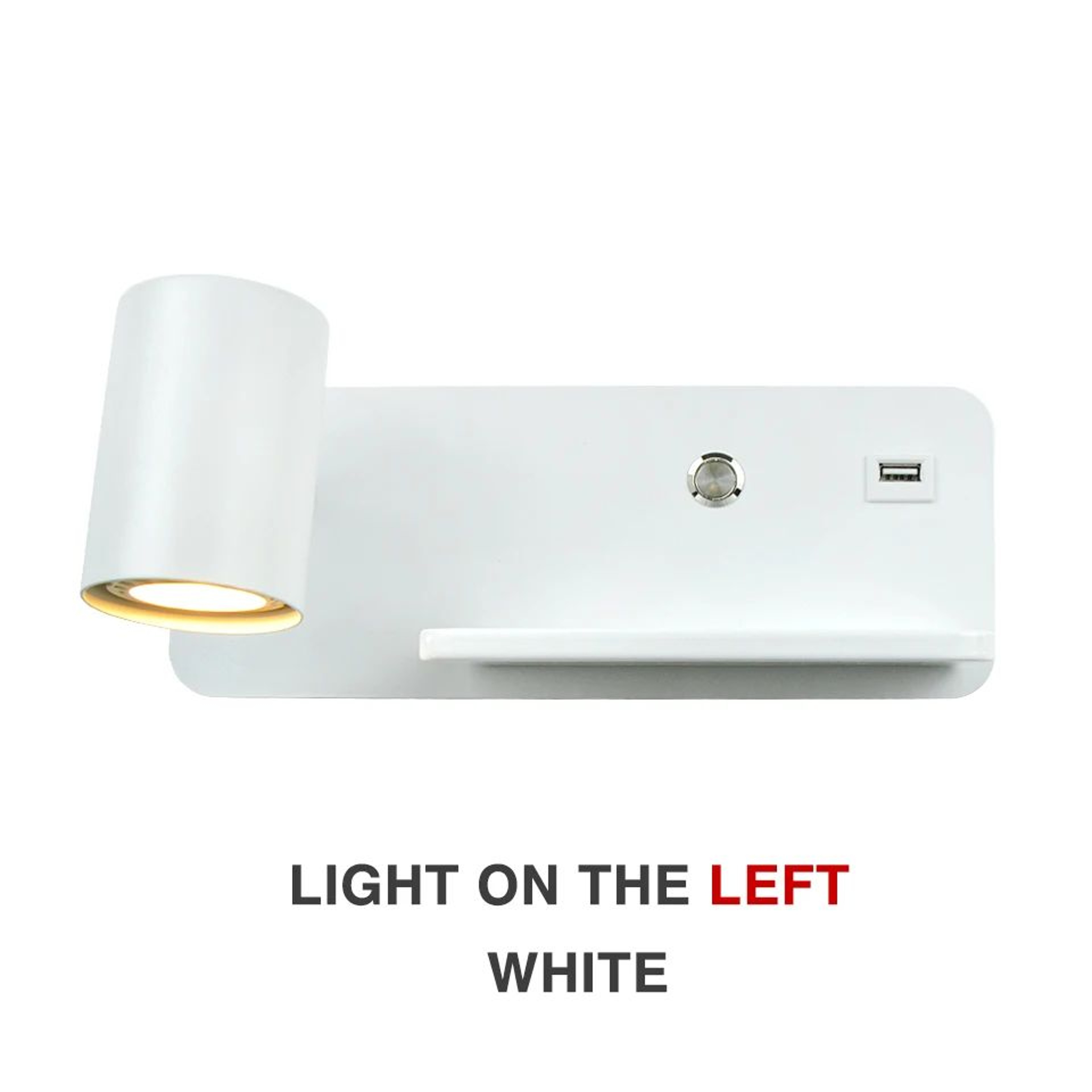 Nordic USB And Wireless Charging LED Wall Lamp 5 W 15