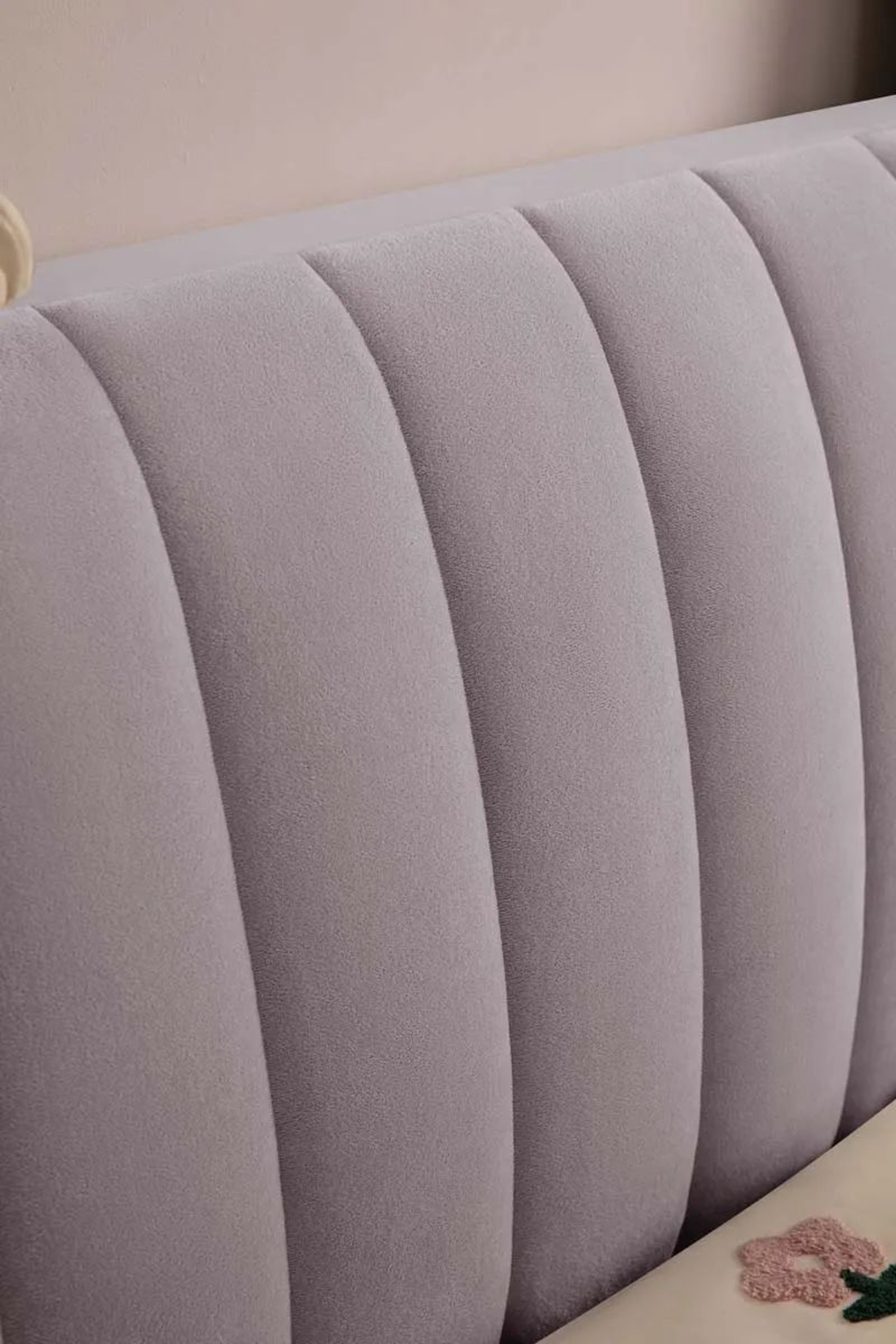 Luxury Velvet Quilted Headboard Cover 13