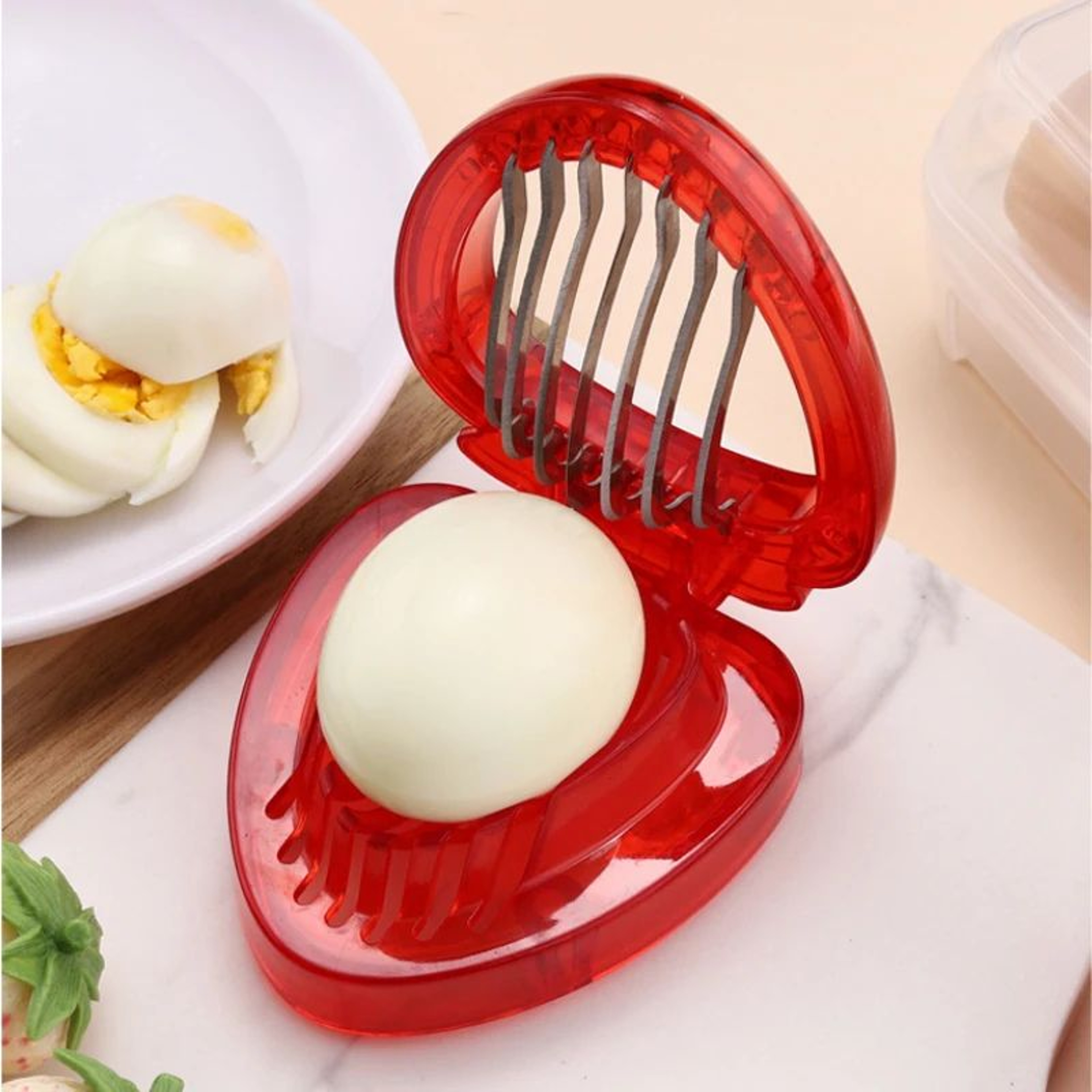 Stainless Steel Strawberry  Fruit Slicer 2