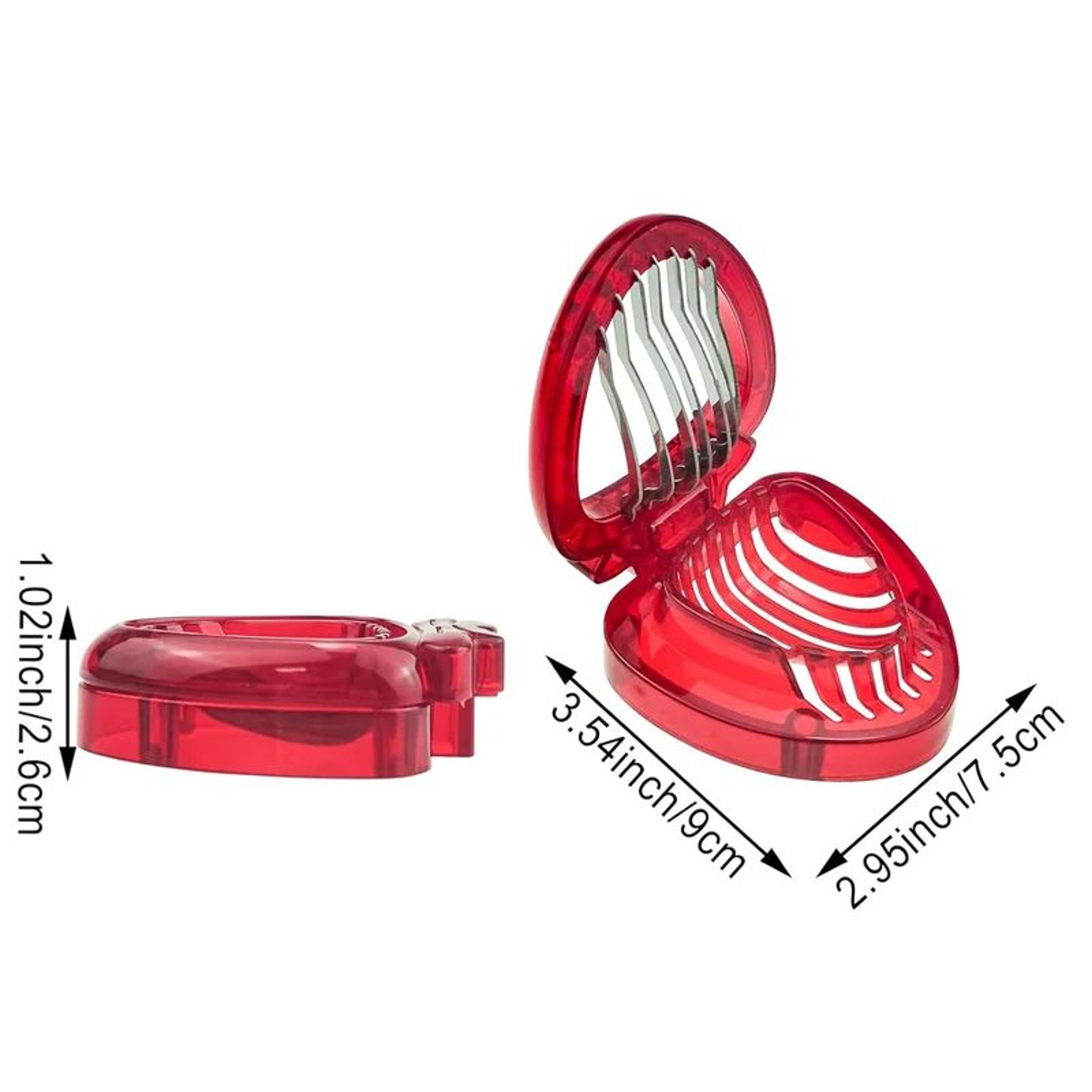 Stainless Steel Strawberry  Fruit Slicer 5