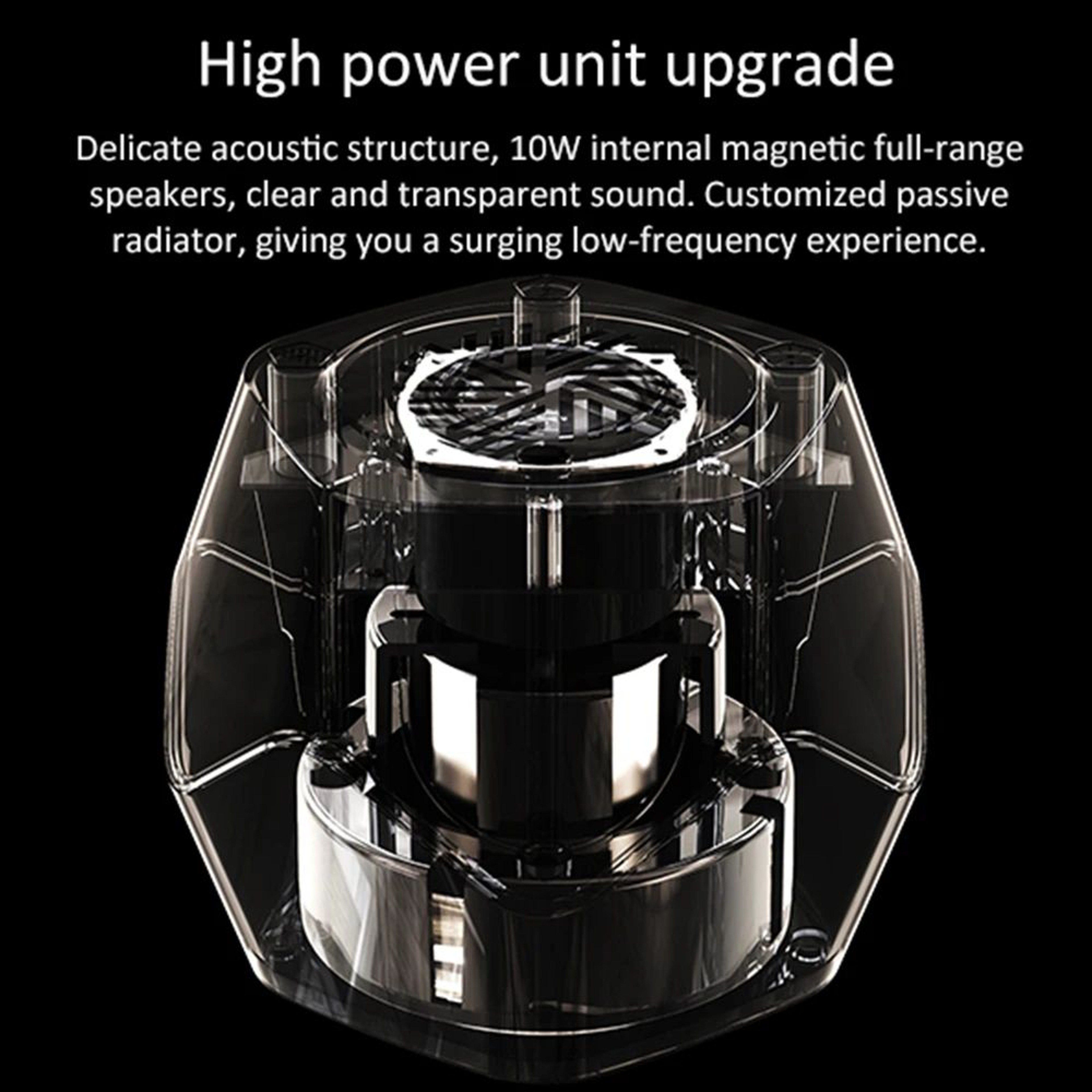 Magnetic Fluid Desktop Bluetooth Speaker  Rhythm Lamp 5